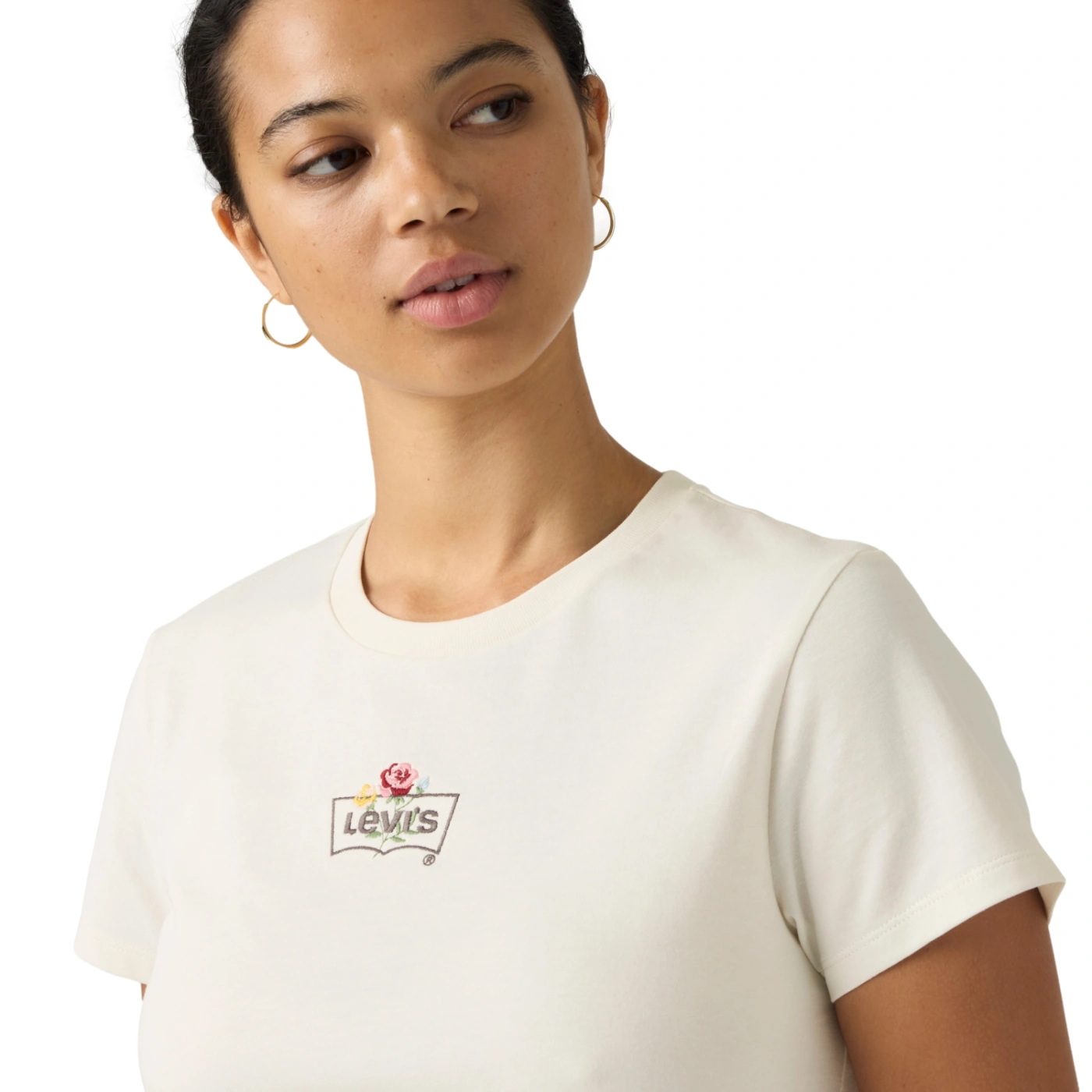 POLO MUJER LEVI'S THE PERFECT TEE EM ROSE - 3
