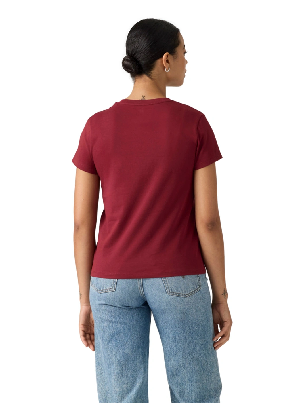 POLO MUJER LEVI'S THE PERFECT TEE EMB ROSE - 2