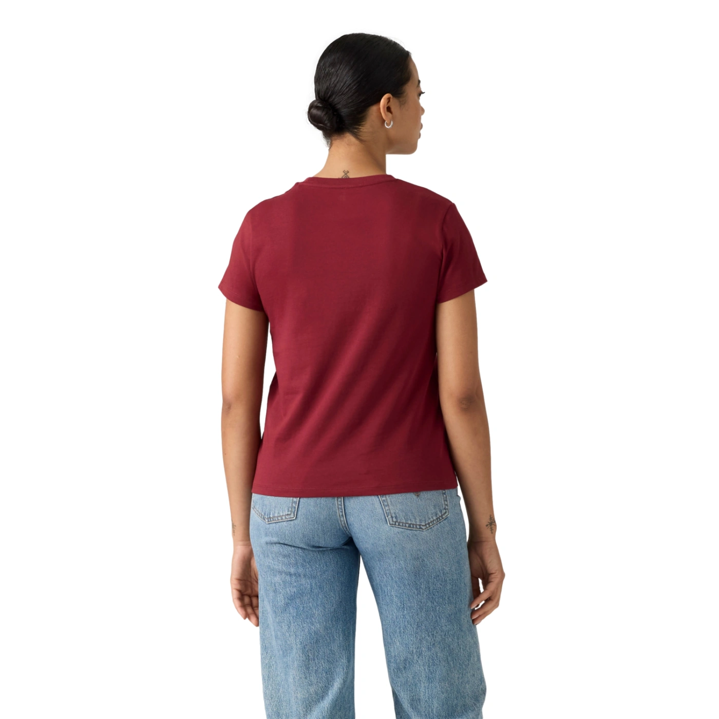 POLO MUJER LEVI'S THE PERFECT TEE EMB ROSE - 2
