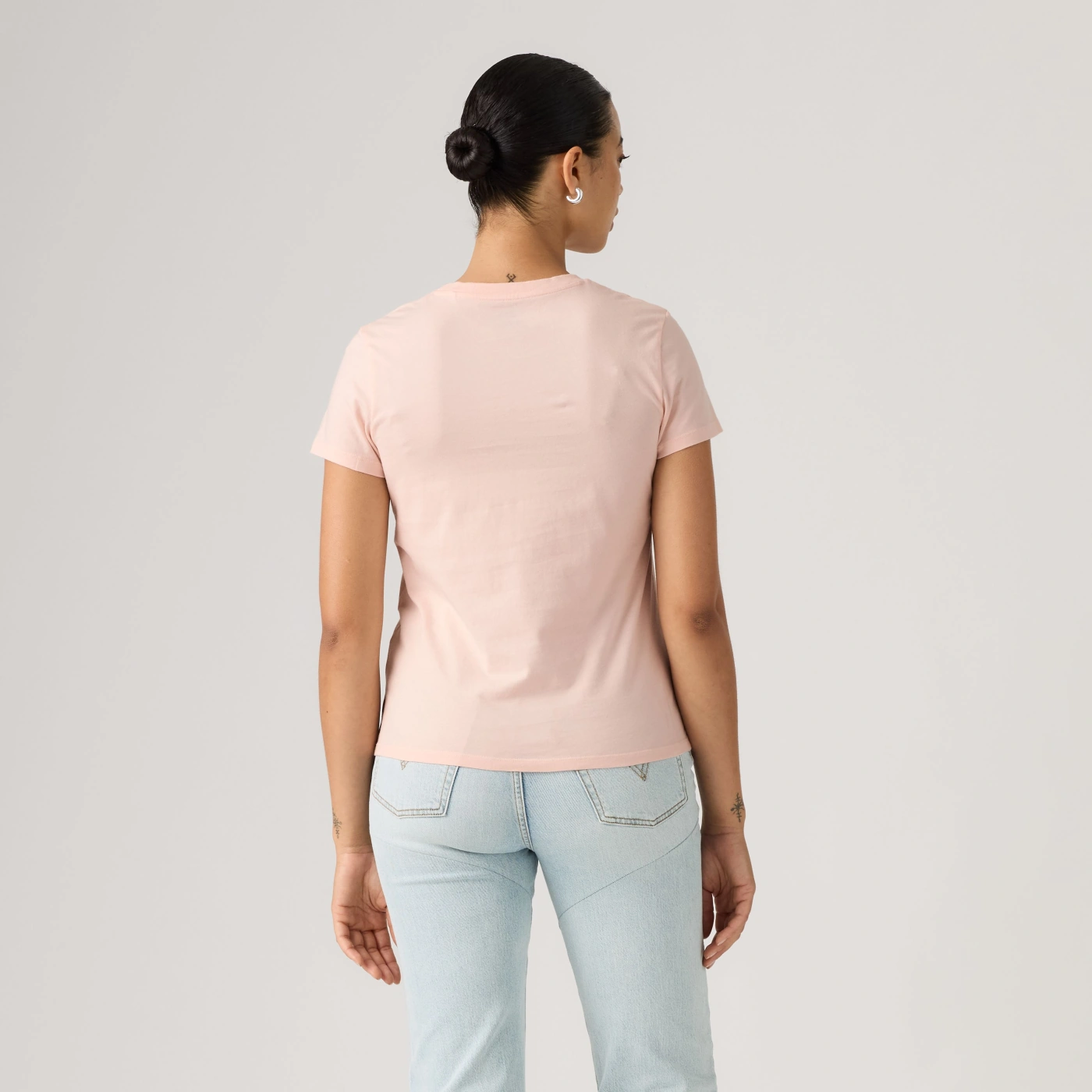 POLO ALGODÓN MUJER LEVI'S THE PERFECT TEE BOTANICAL ROSE SERIF - 3
