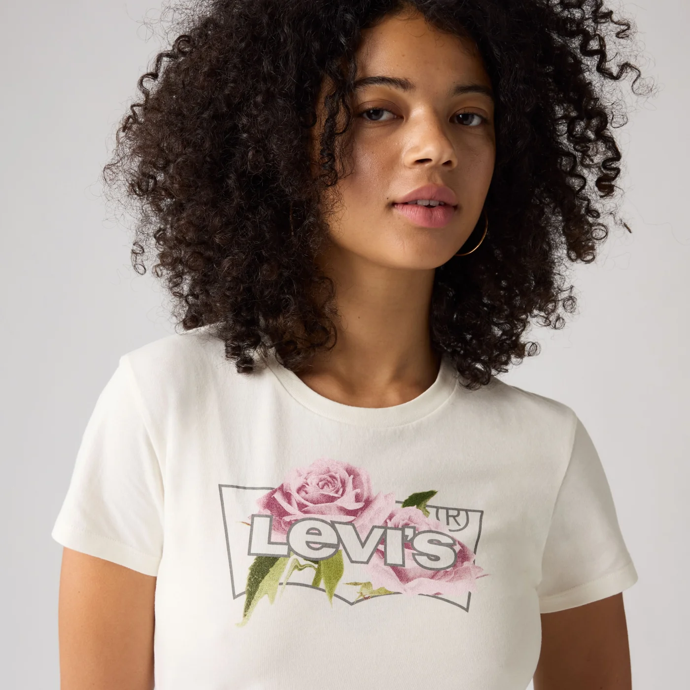 POLO ALGODÓN MUJER LEVI'S THE PERFECT TEE MELTING ROSE BW EGRET - 4