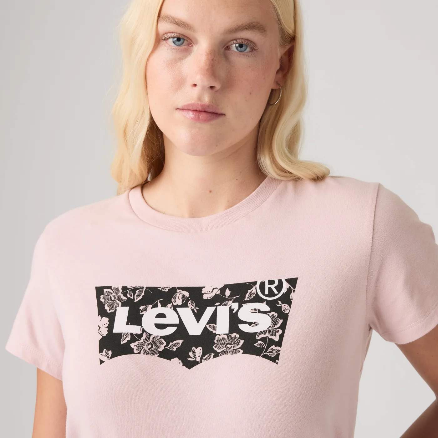 POLO ALGODÓN MUJER LEVI'S THE PERFECT TEE JULIANA BW FILL LILAC HAZE - 2