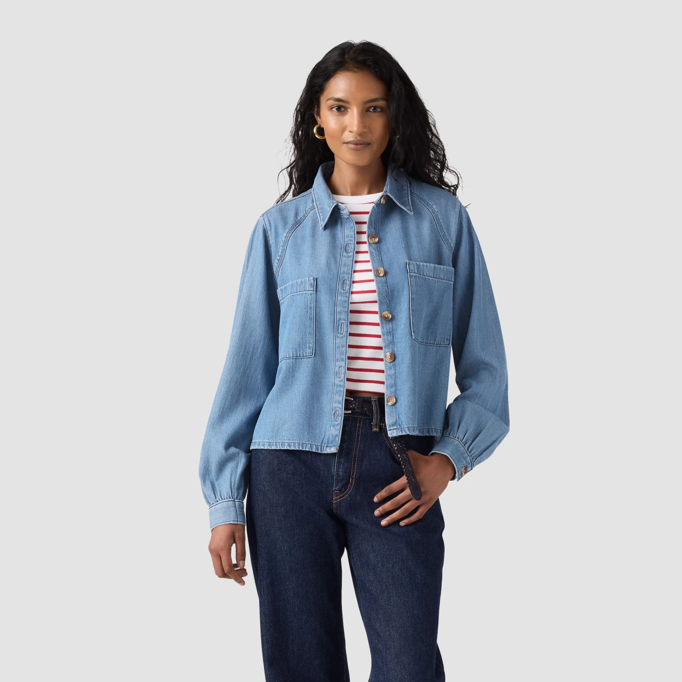 BLUSA MUJER LEVI'S UTILITY SHIRT POOLSIDE - 3