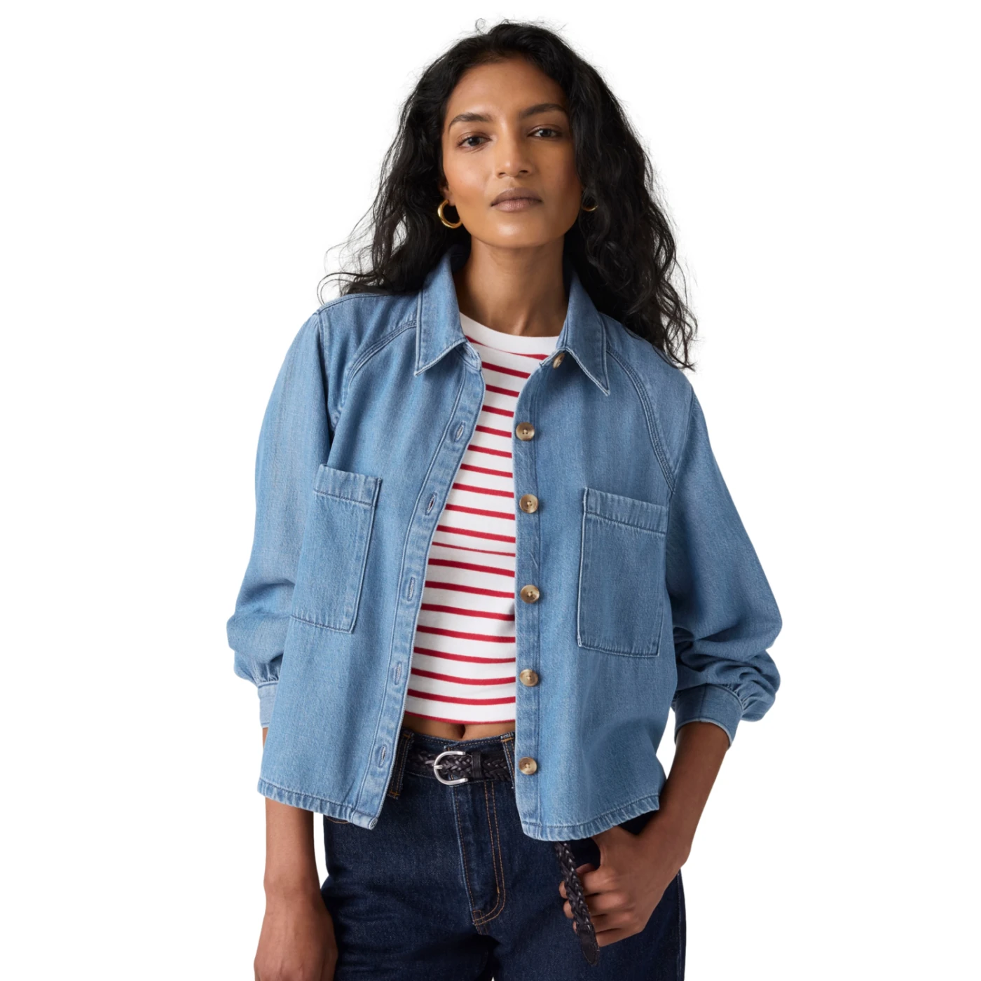 BLUSA MUJER LEVI'S UTILITY SHIRT POOLSIDE - 3