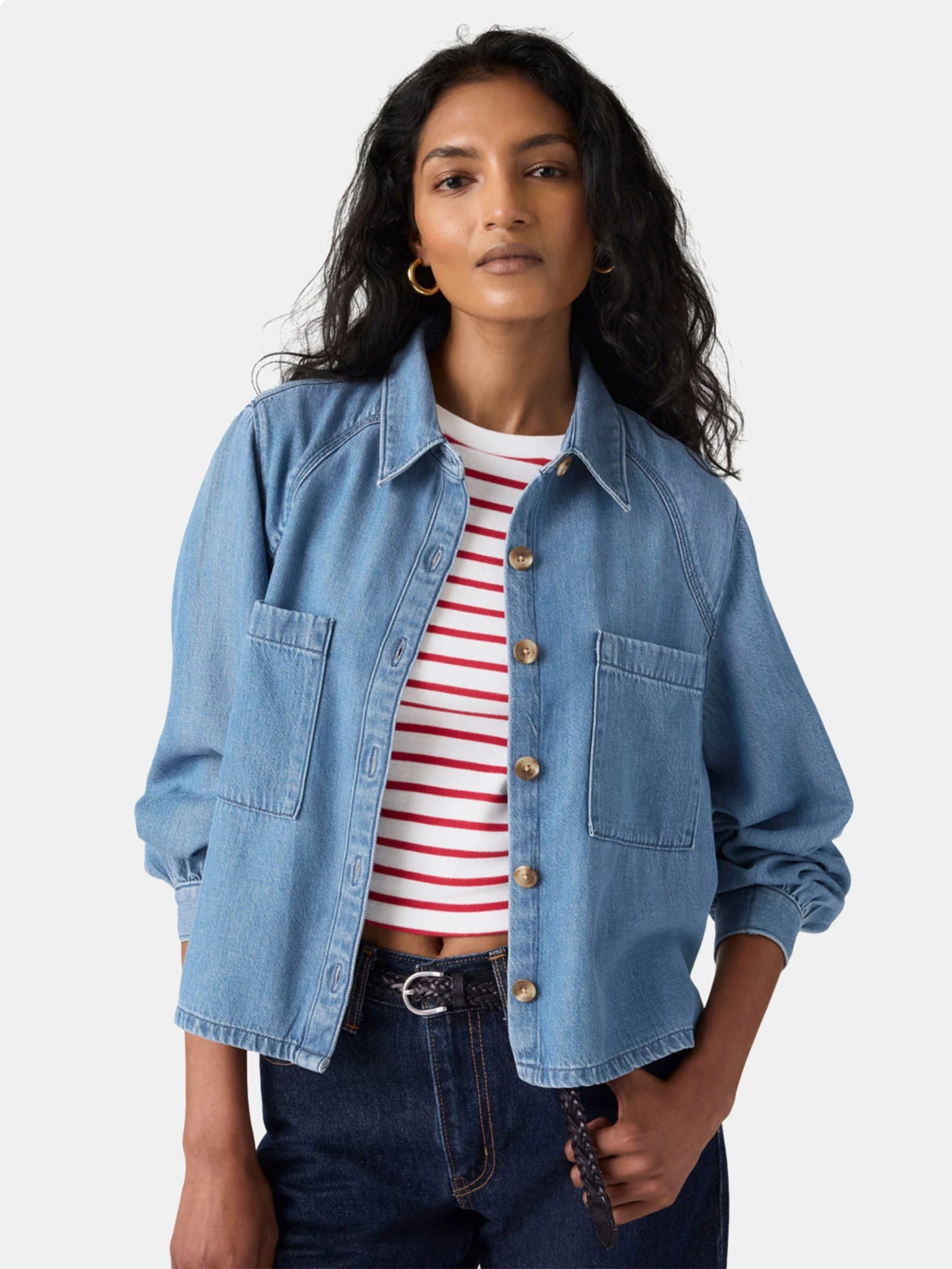 BLUSA MUJER LEVI'S UTILITY SHIRT POOLSIDE - 3