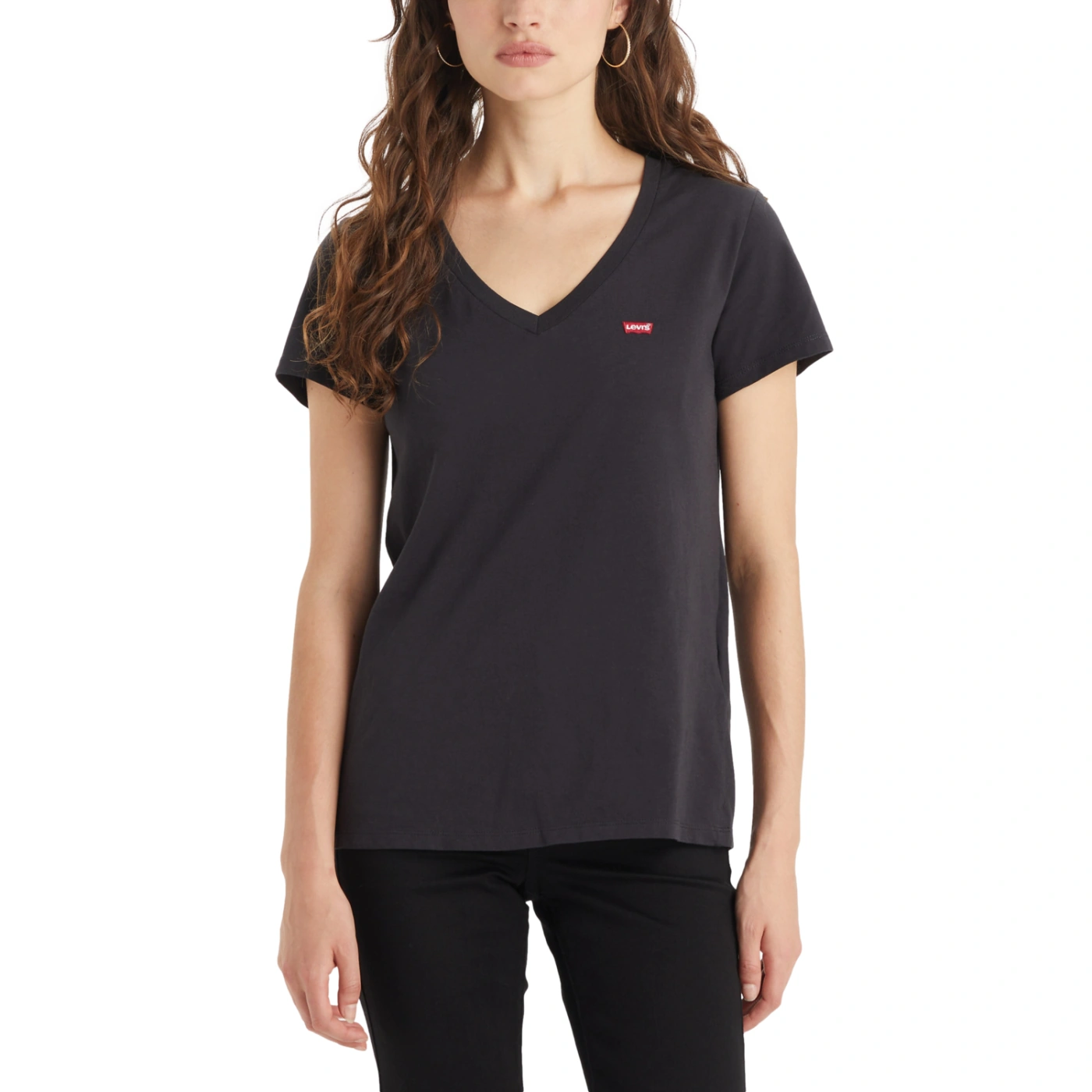 POLO ALGODÓN MUJER LEVI'S CUELLO EN V - 1