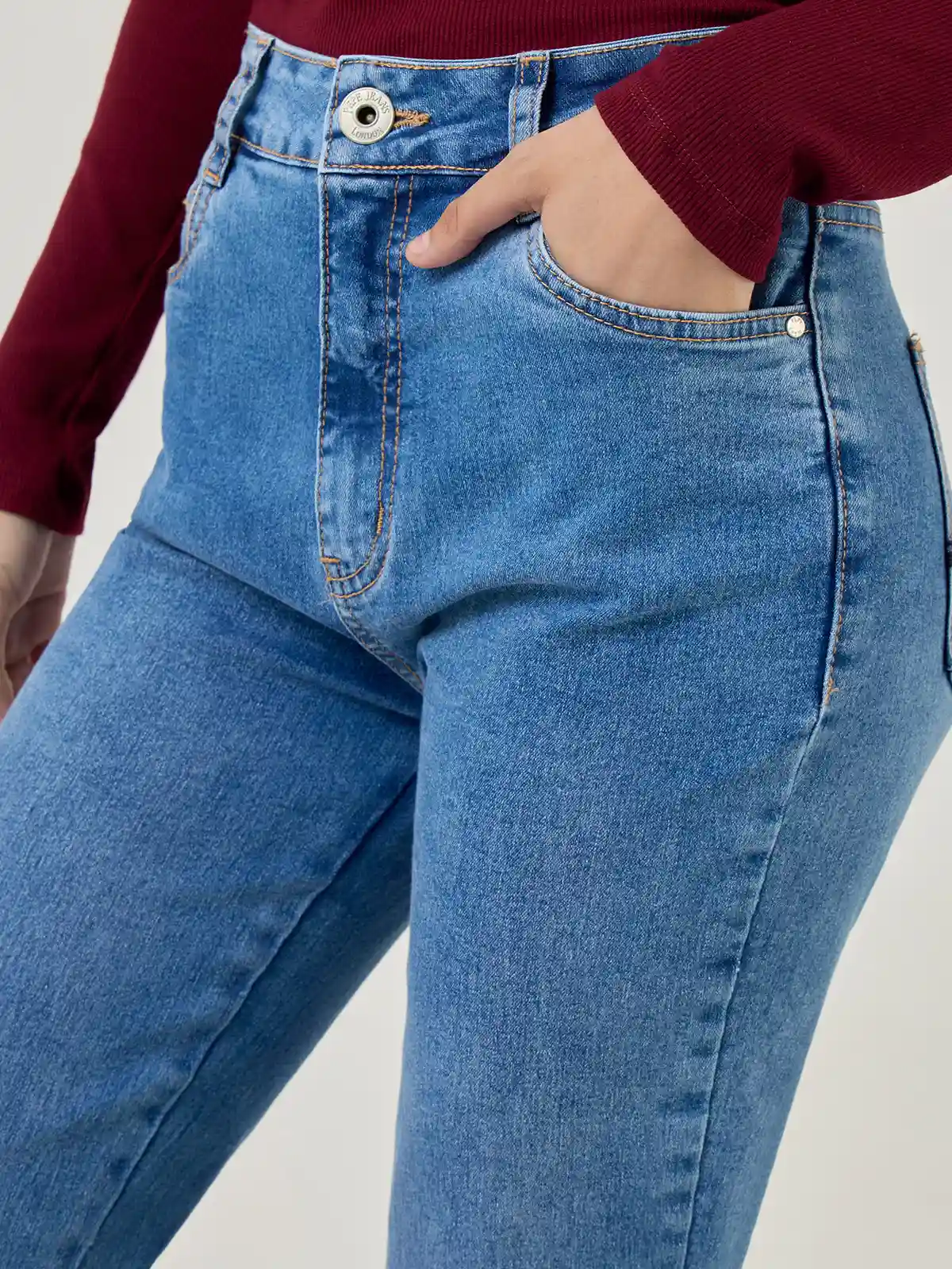JEANS ALGODÓN FLARE MUJER PEPE JEANS - 4