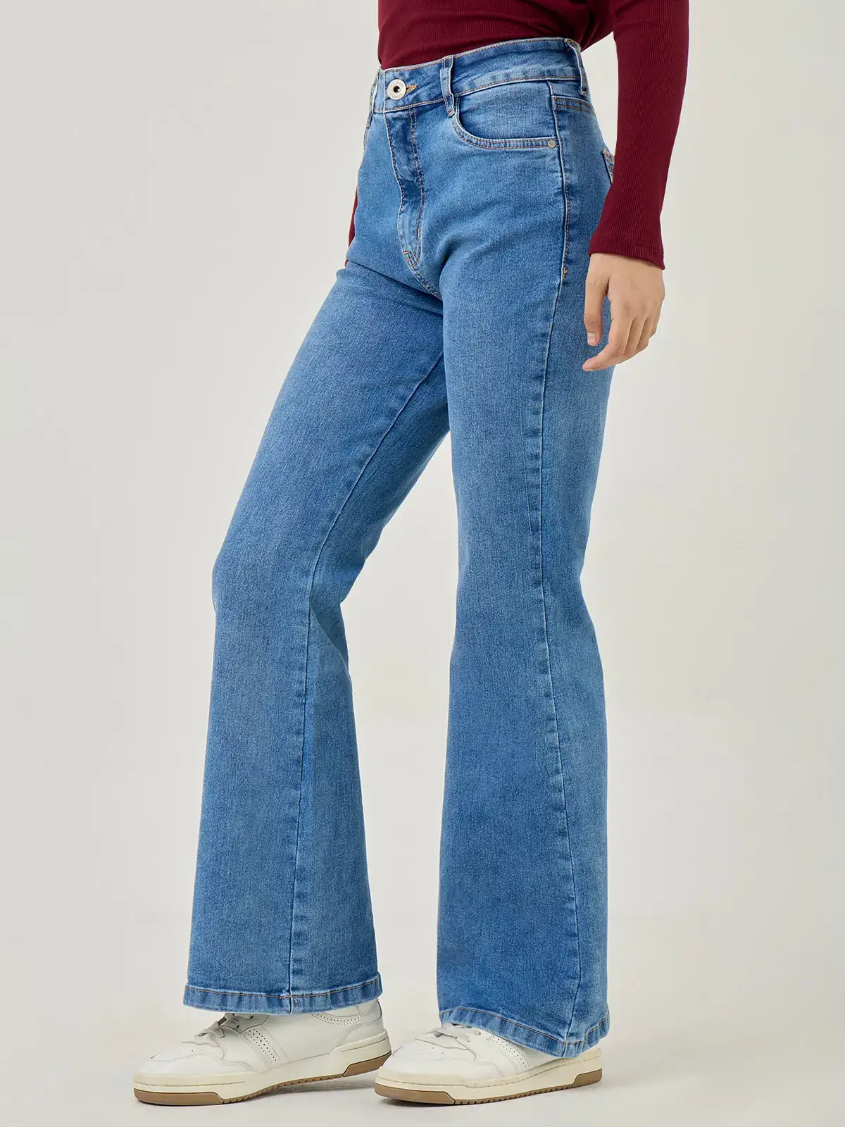JEANS ALGODÓN FLARE MUJER PEPE JEANS - 5