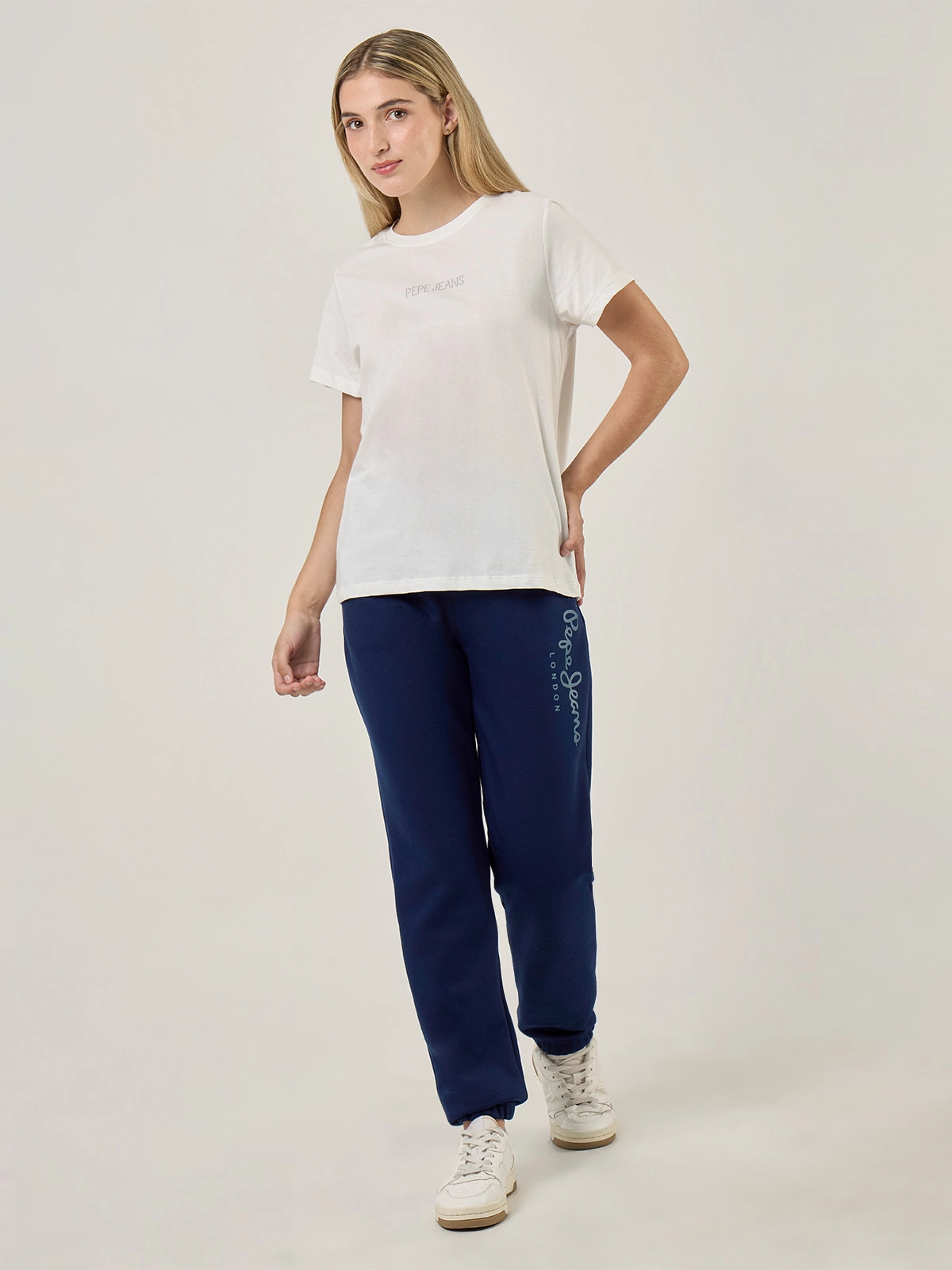 PANTALÓN DE BUZO ALGODÓN MUJER PEPE JEANS - 1
