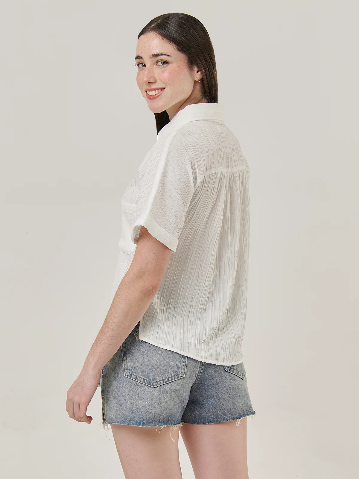 BLUSA MANGA CORTA MUJER AERO - 2