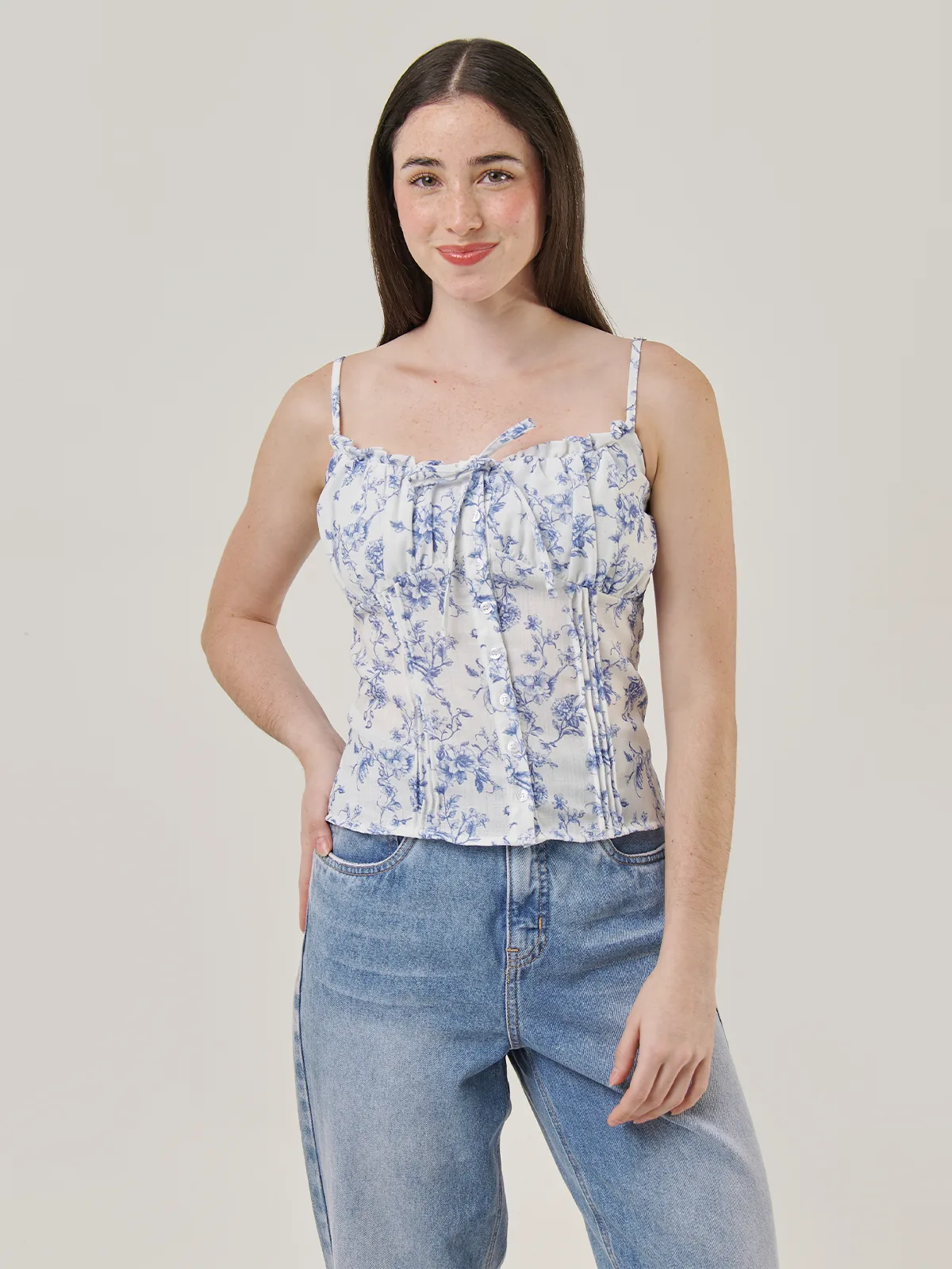 BLUSA SIN MANGAS MUJER AERO CORSET - 1