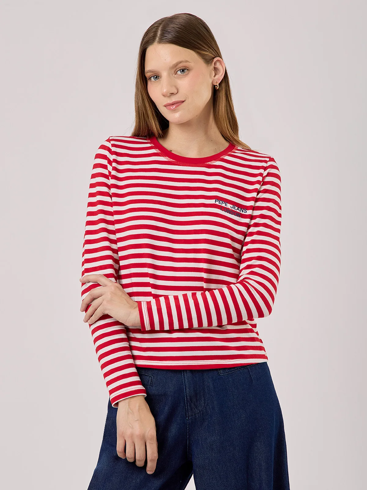 POLO MANGA LARGA ALGODÓN MUJER PEPE JEANS - 1