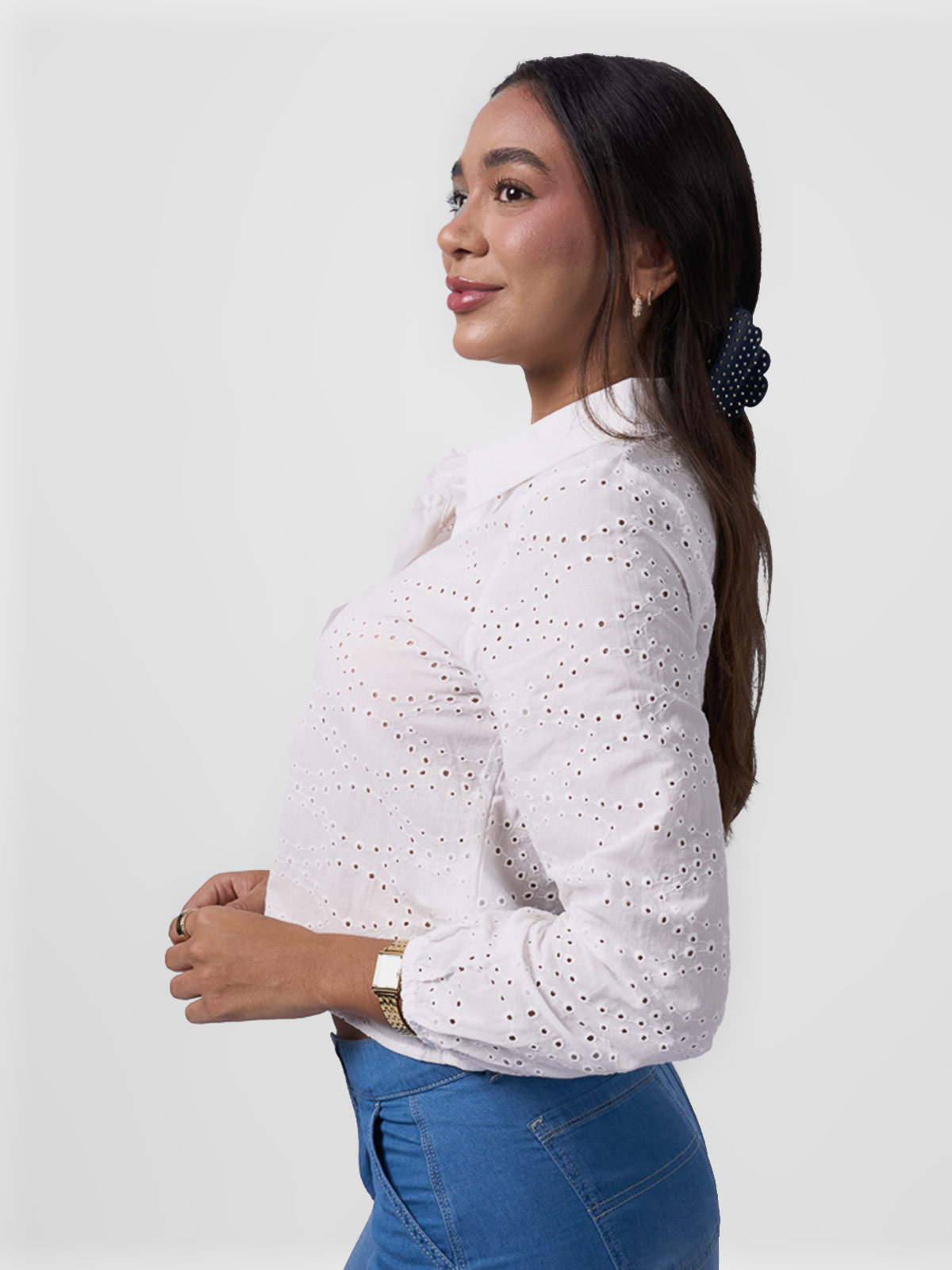 BLUSA MANGA LARGA MUJER MACHINE DORANA - 3