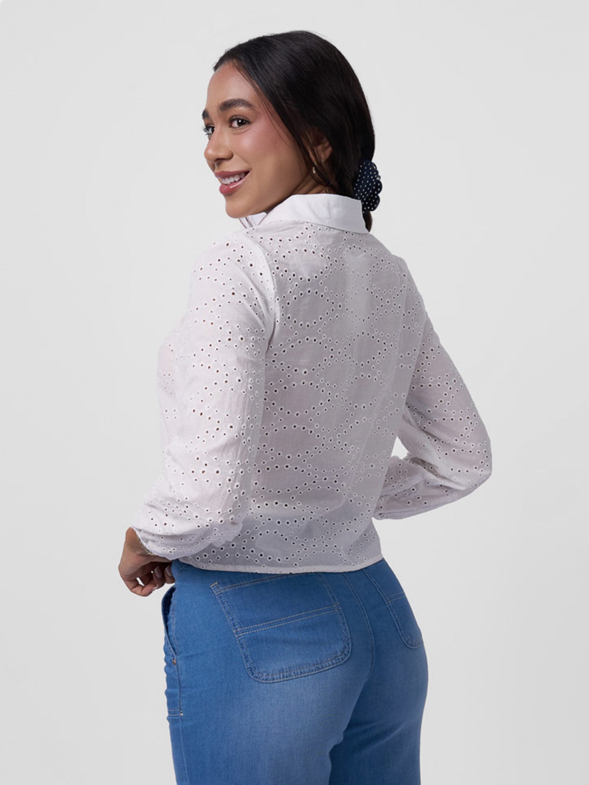 BLUSA MANGA LARGA MUJER MACHINE DORANA - 2