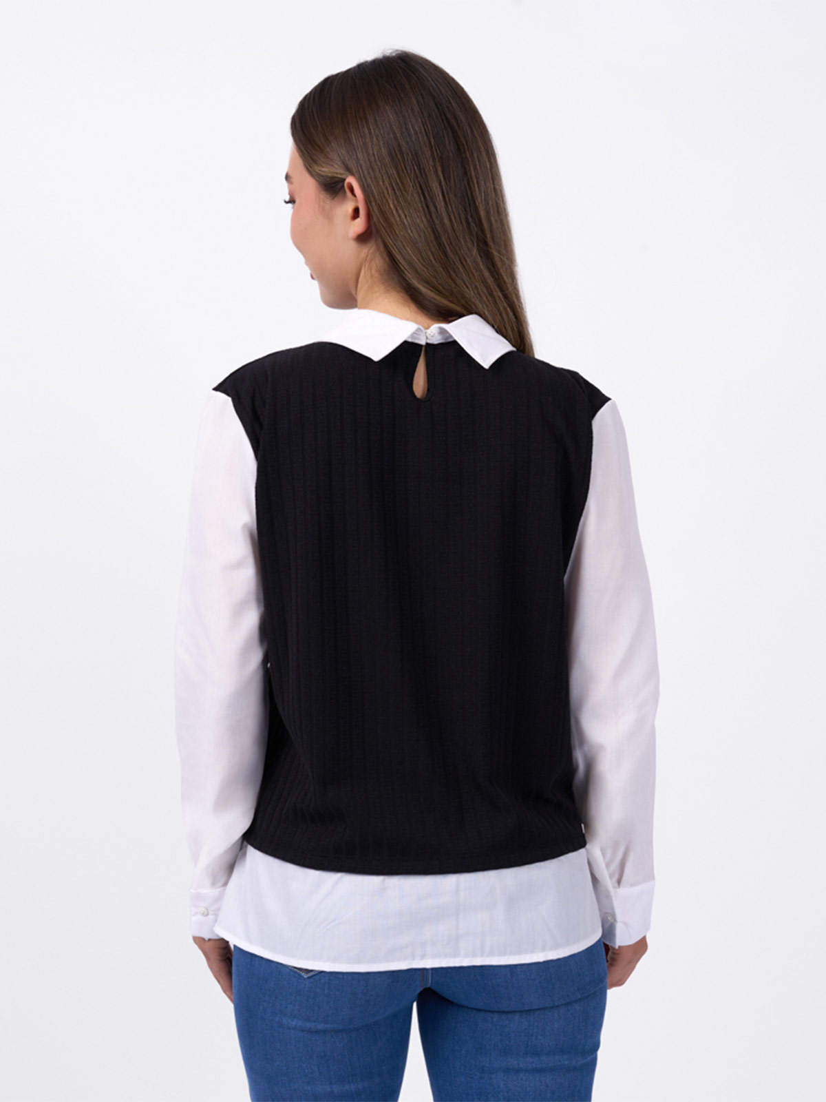 BLUSA MANGA LARGA MUJER MACHINE DULFINA - 2