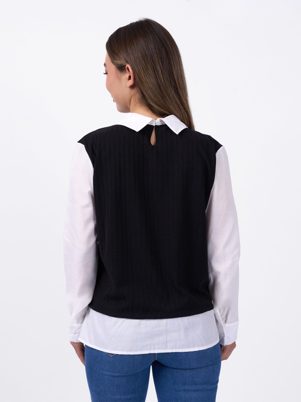 BLUSA MANGA LARGA MUJER MACHINE DULFINA - 2