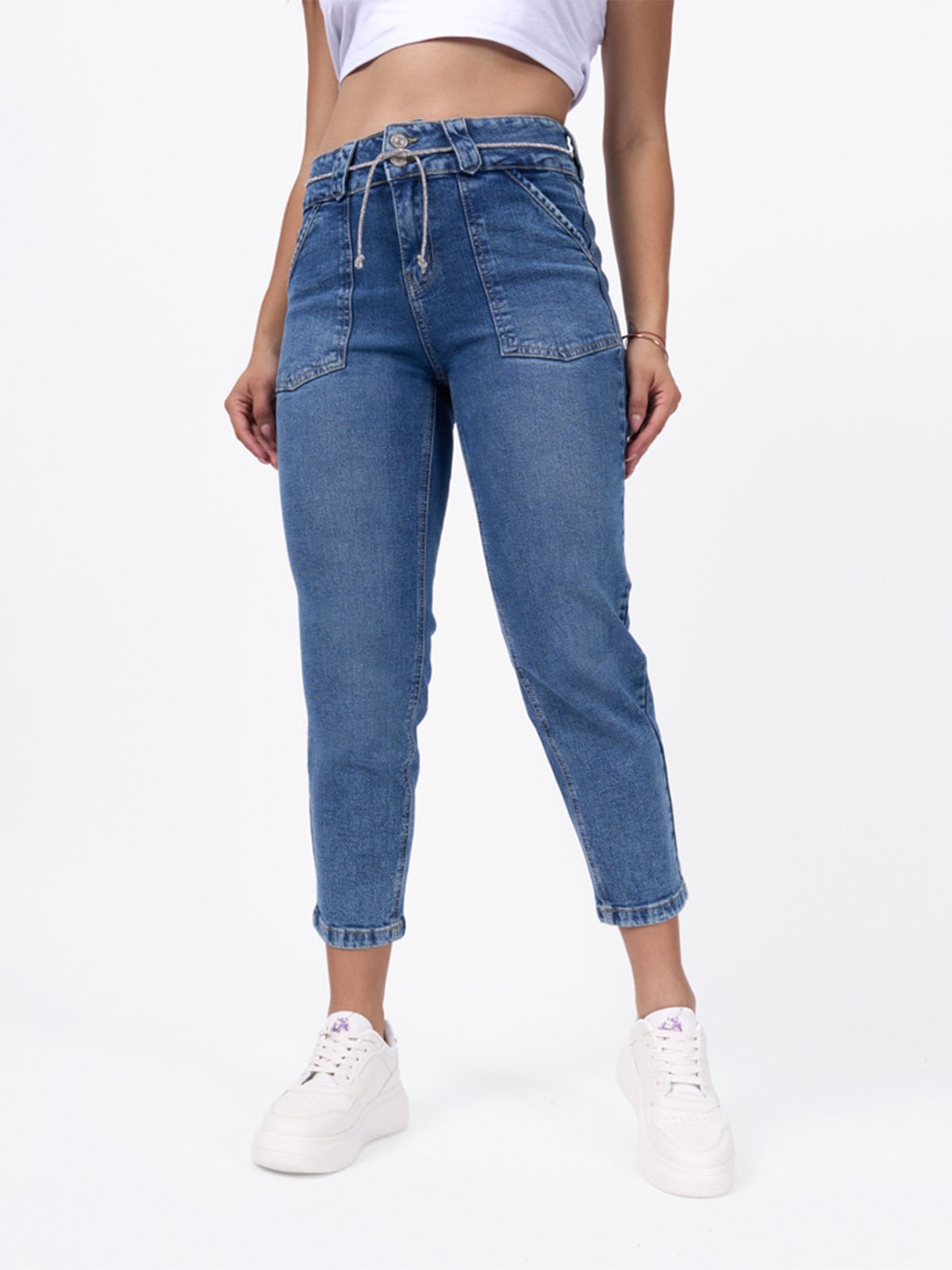 JEAN MOM FIT MUJER MACHINE GERALDINE - 1