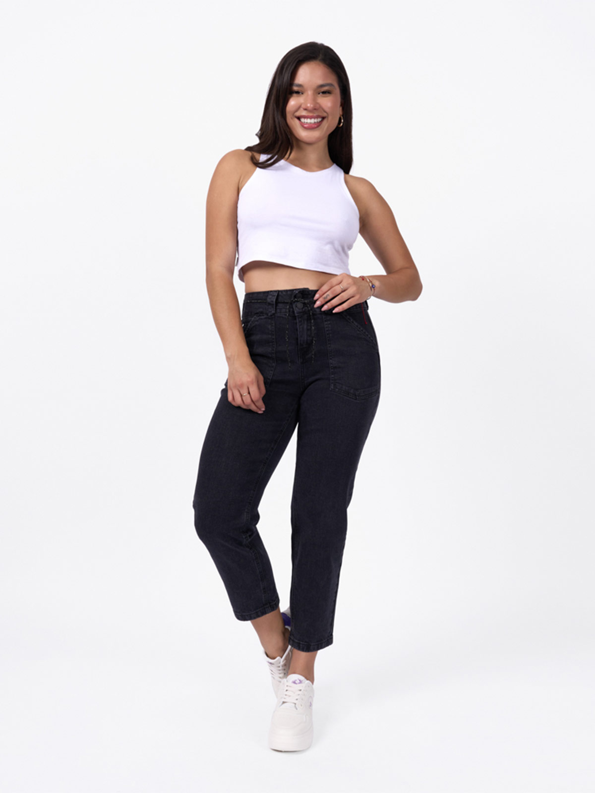 JEAN MOM FIT MUJER MACHINE GERALDINE - 4