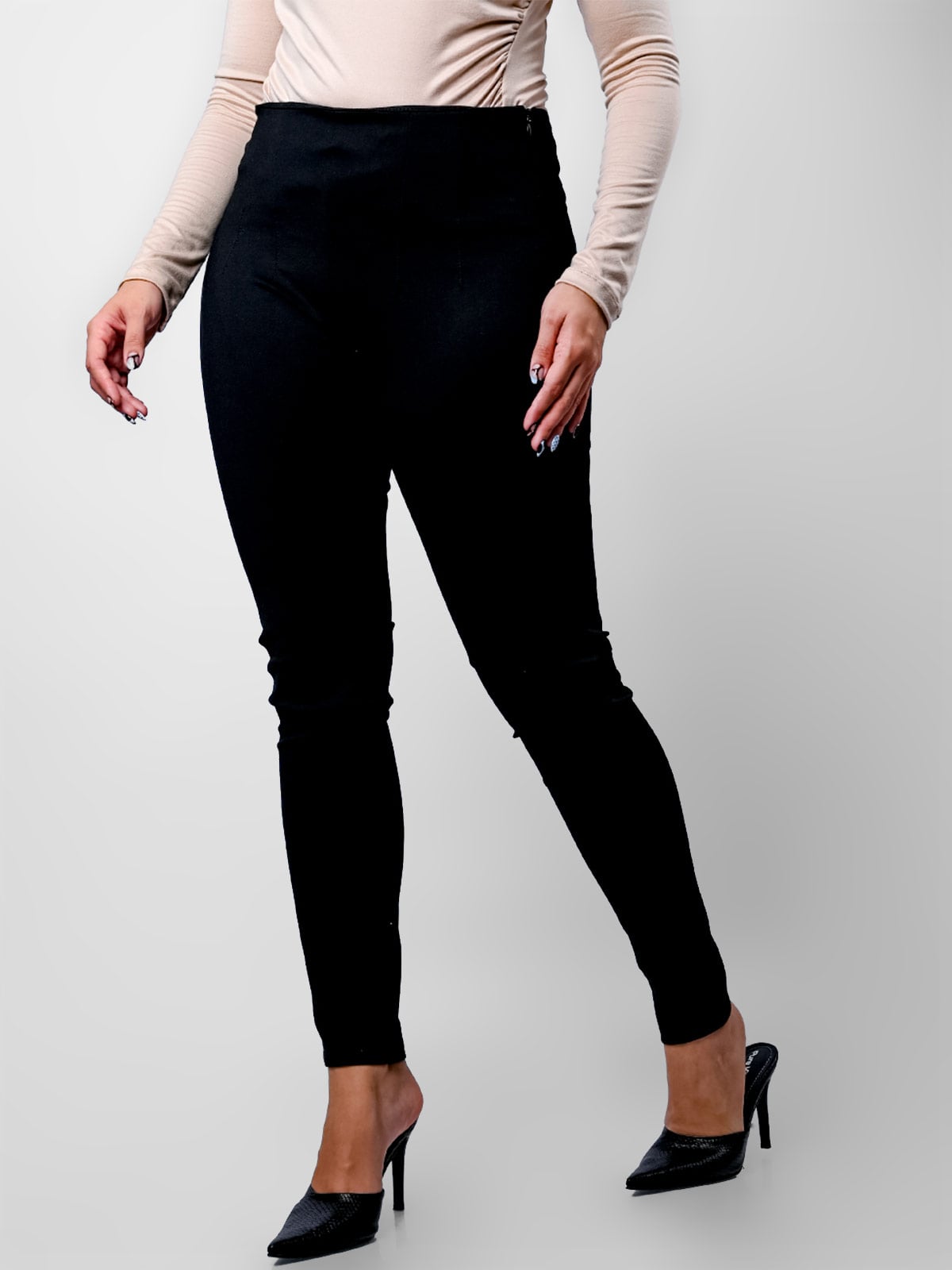 PANTALÓN SLIM FIT MUJER BLACKOUT - 4