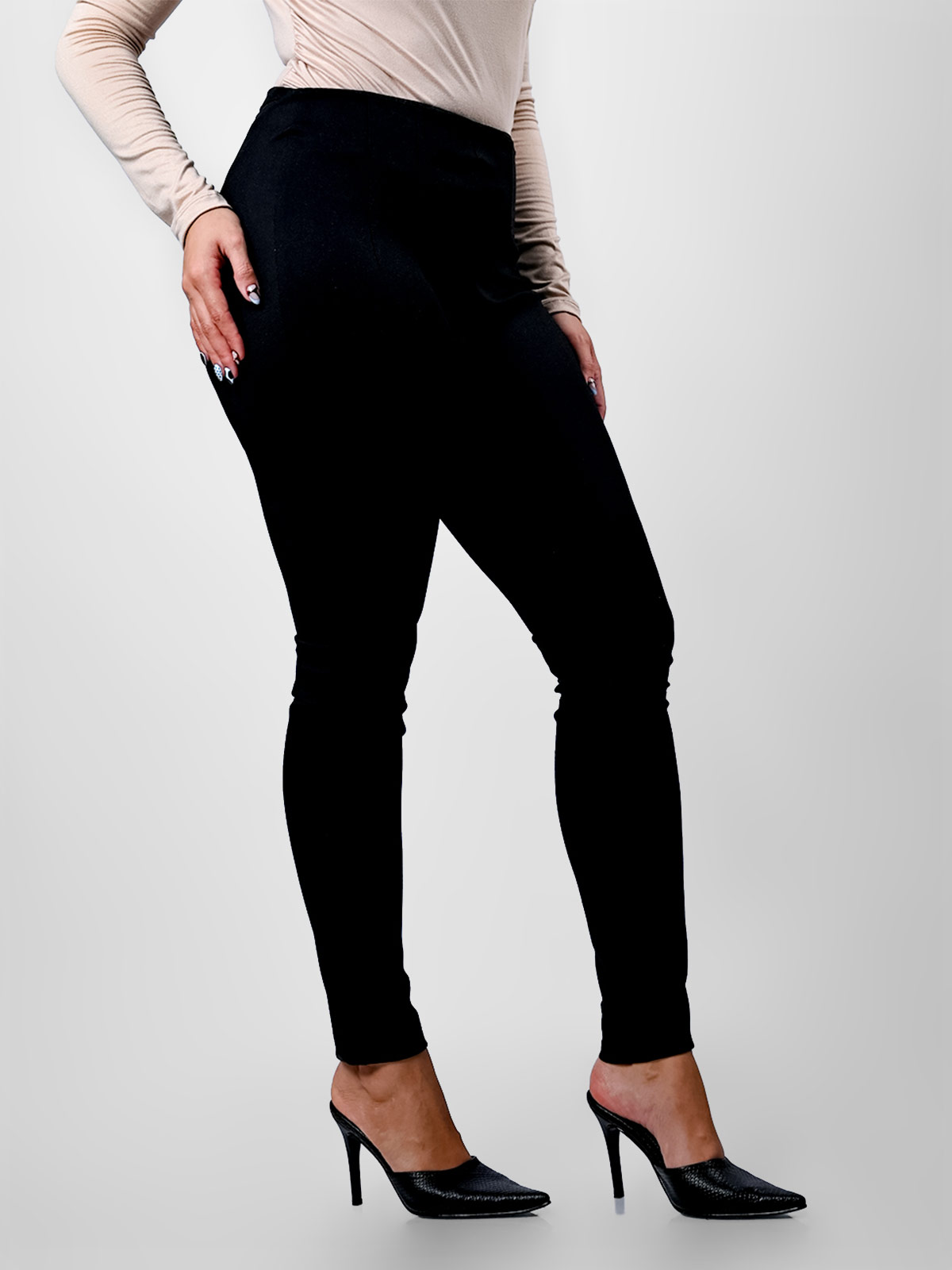 PANTALÓN SLIM FIT MUJER BLACKOUT  - 3