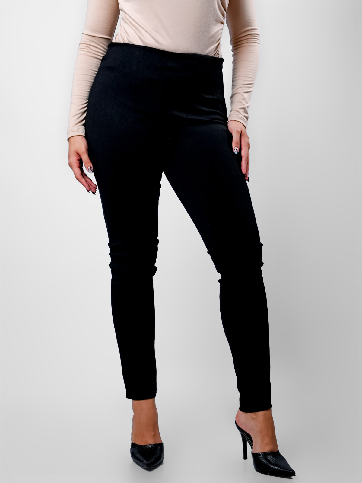 PANTALÓN SLIM FIT MUJER BLACKOUT  - 1