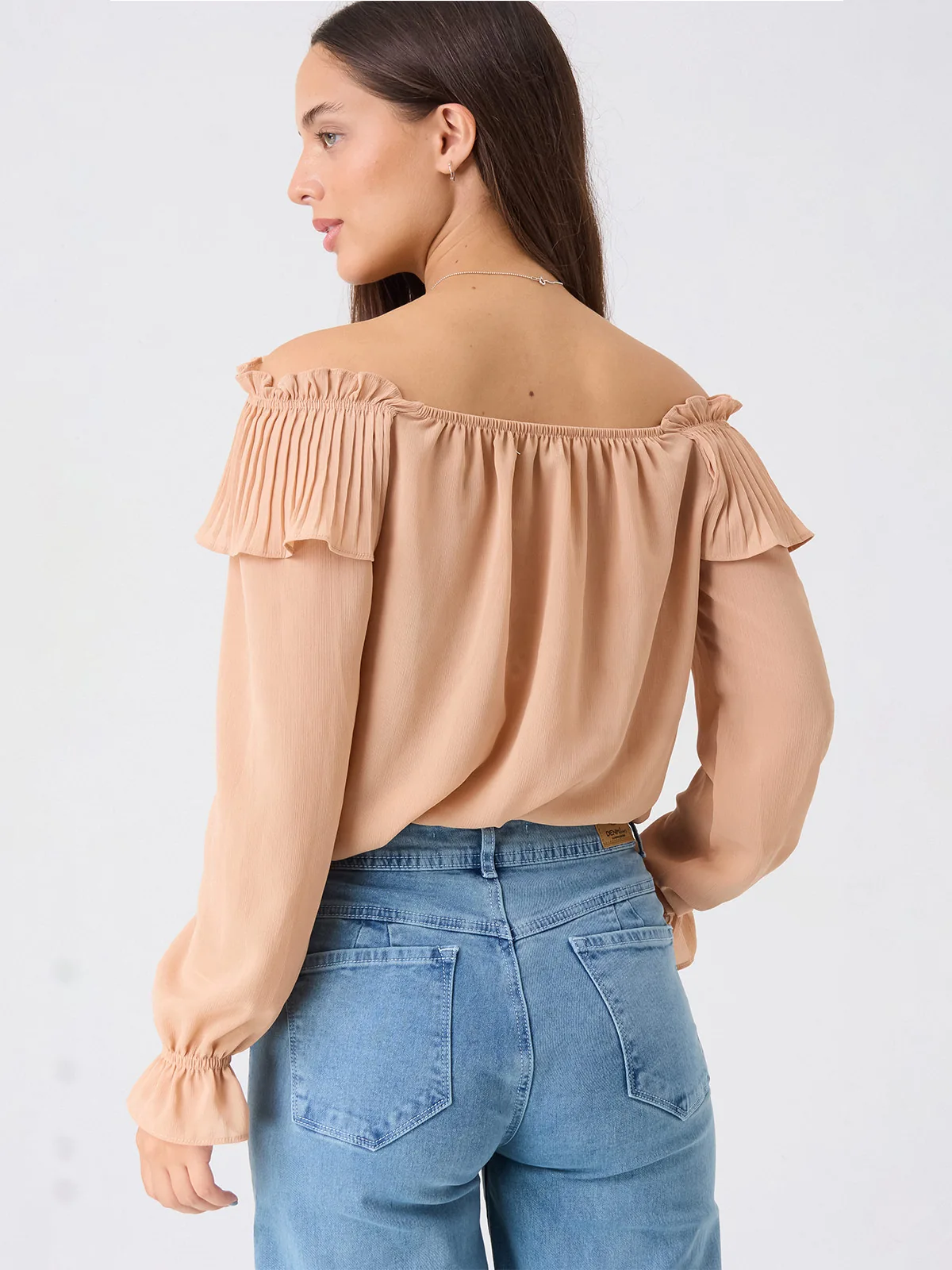 BLUSA GASA PLISADA MUJER ALEJANDRA BAIGORRIA - 2