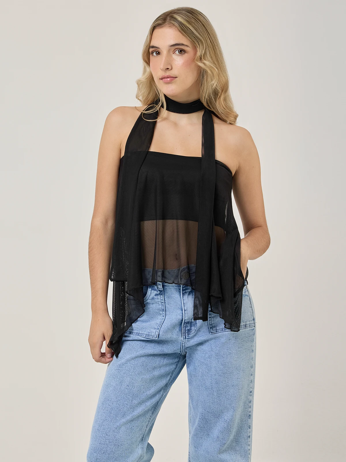 BLUSA SIN MANGAS MUJER BARBADOS BLEND - 1