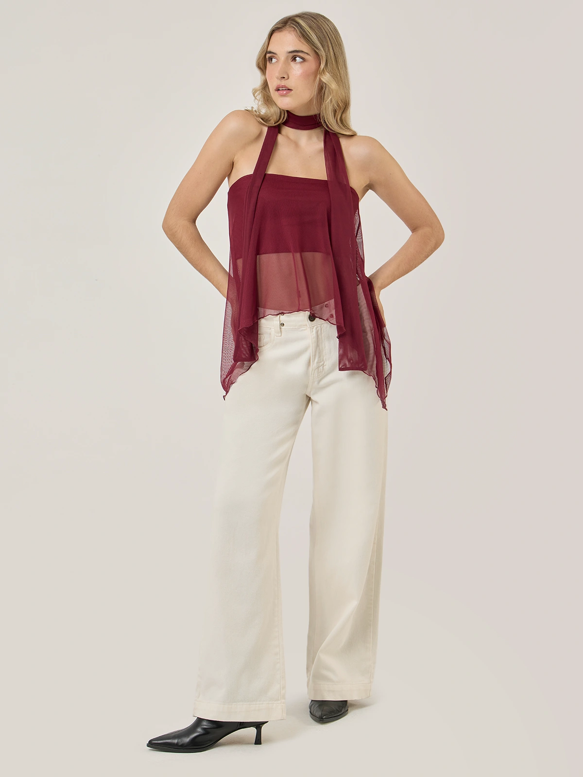 BLUSA SIN MANGAS MUJER BARBADOS BLEND - 5