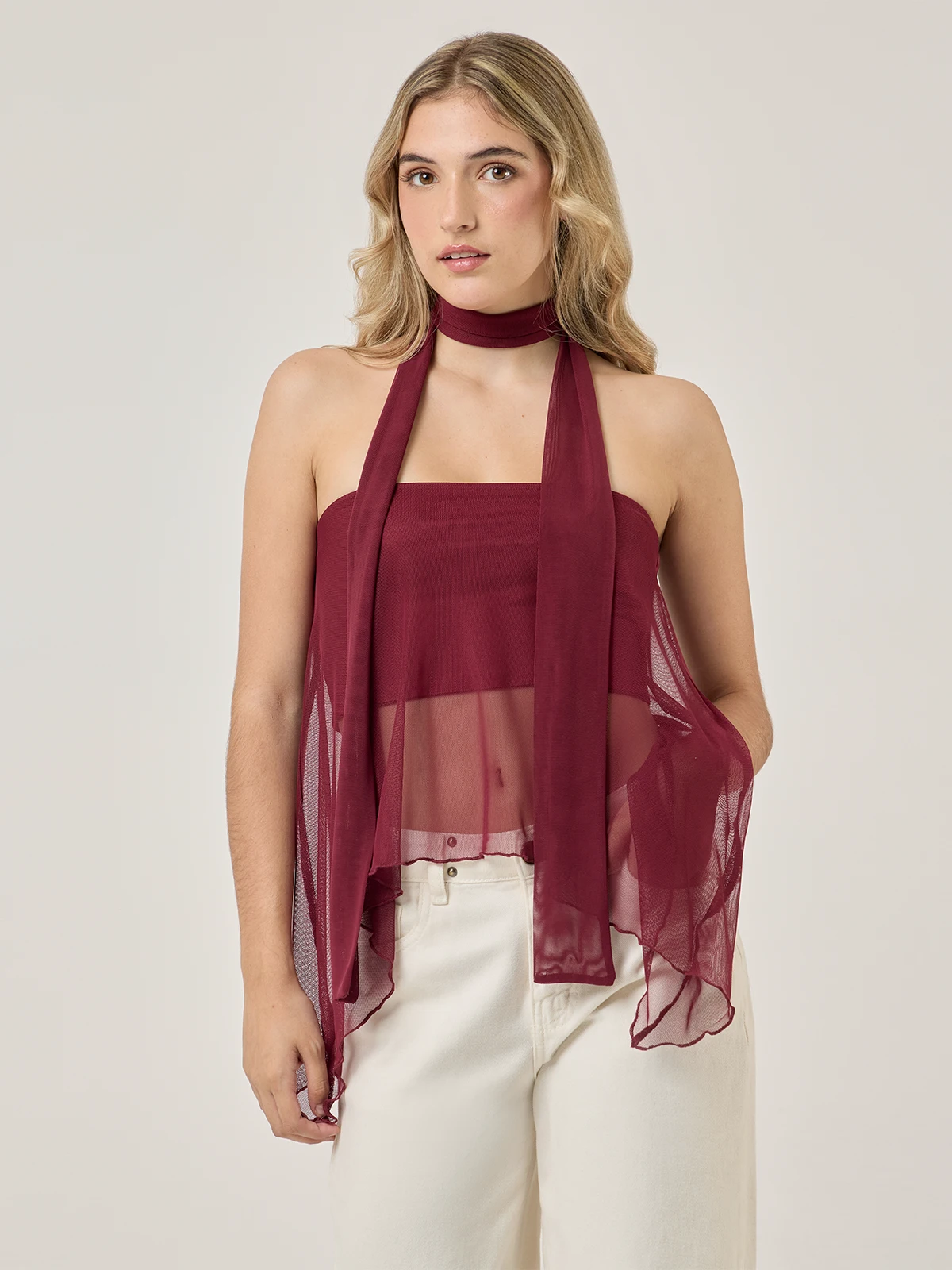 BLUSA SIN MANGAS MUJER BARBADOS BLEND - 1