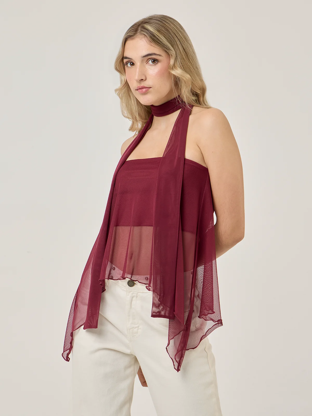 BLUSA SIN MANGAS MUJER BARBADOS BLEND - 3