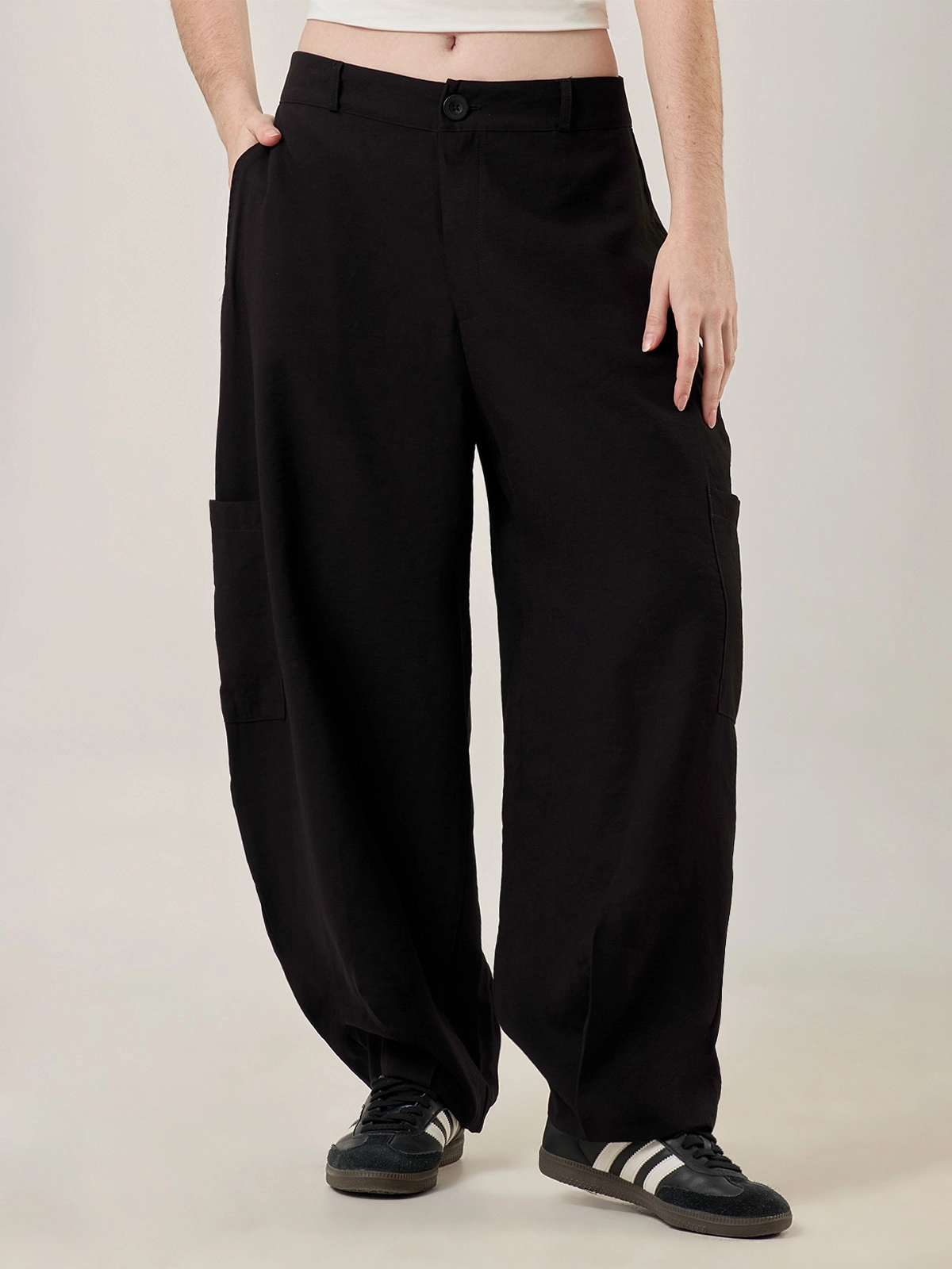 PANTALÓN ALGODÓN REGULAR MUJER BARBADOS - 3