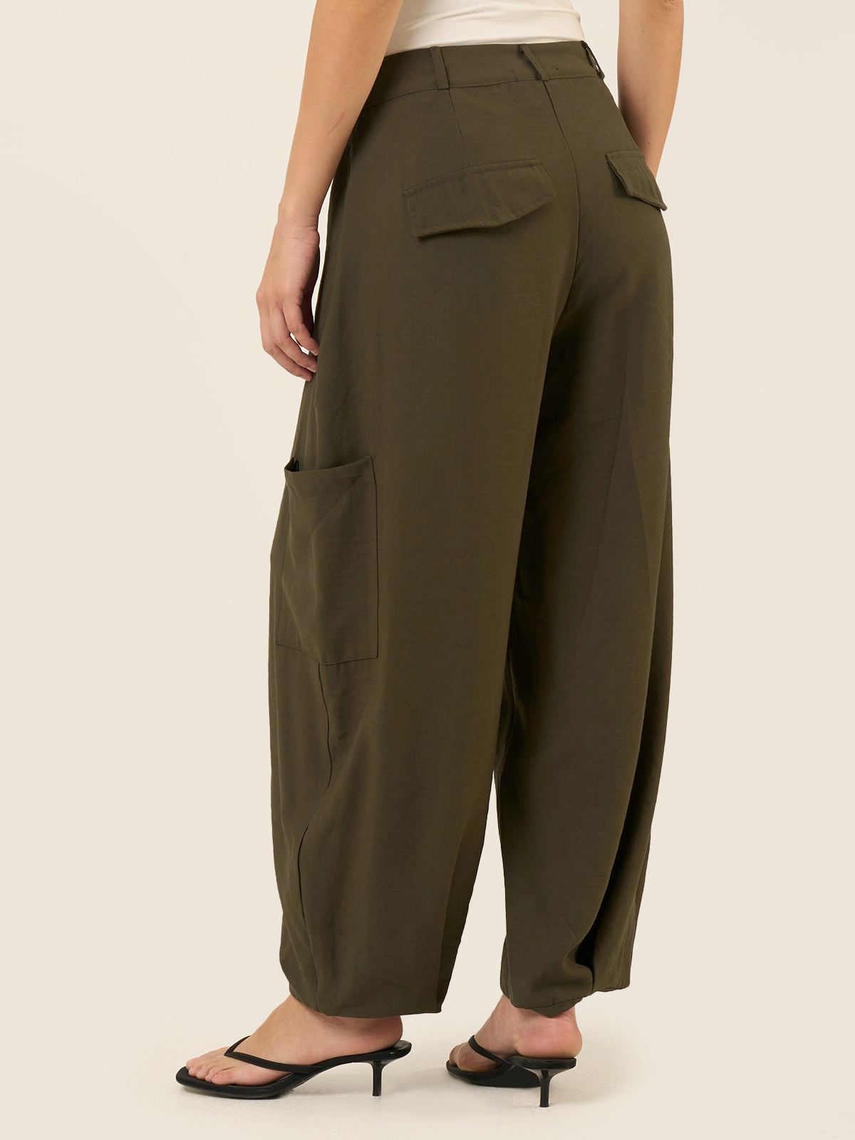 PANTALÓN ALGODÓN REGULAR MUJER BARBADOS - 2