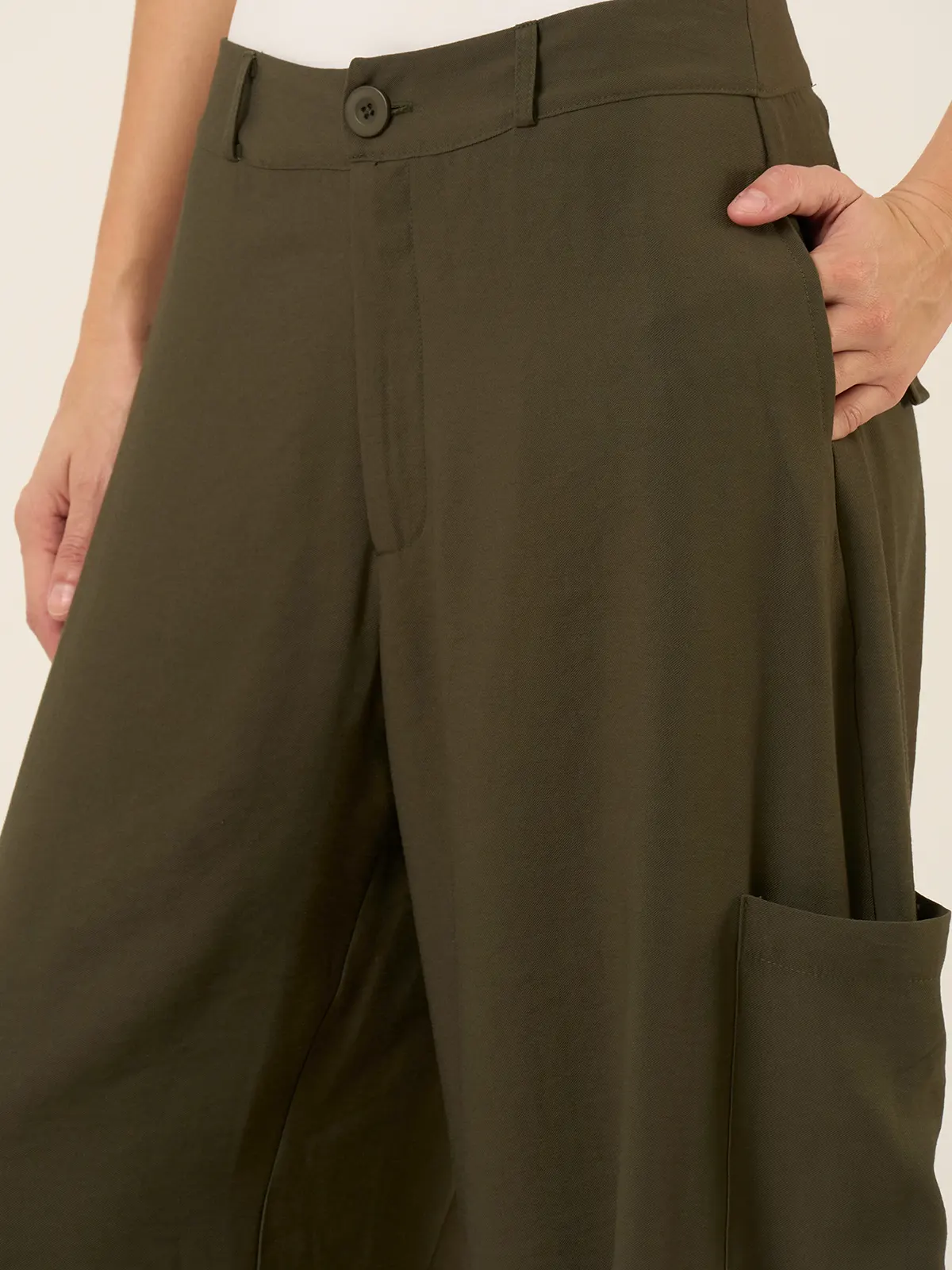 PANTALÓN ALGODÓN REGULAR MUJER BARBADOS - 4
