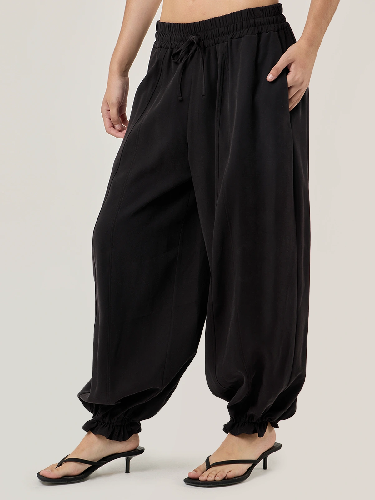PANTALÓN ALGODÓN REGULAR MUJER BARBADOS BOMBACHO - 3