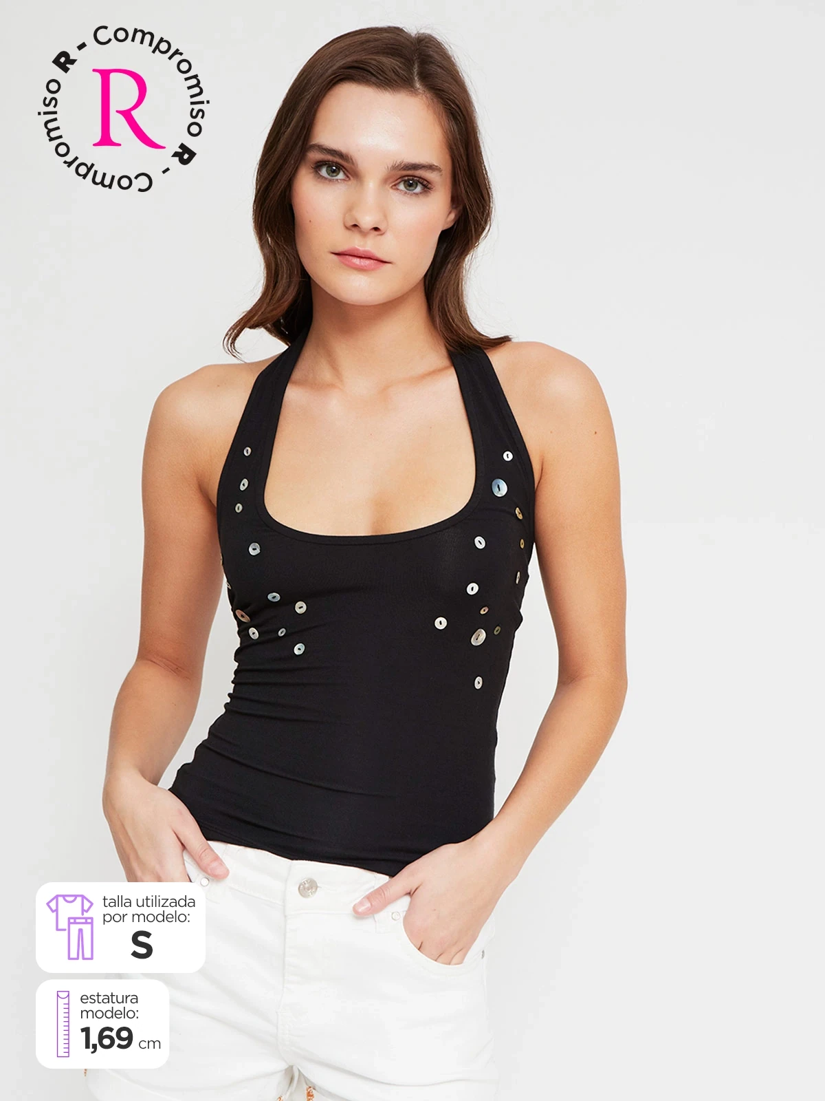 POLO SIN MANGAS MUJER INDEX - 1