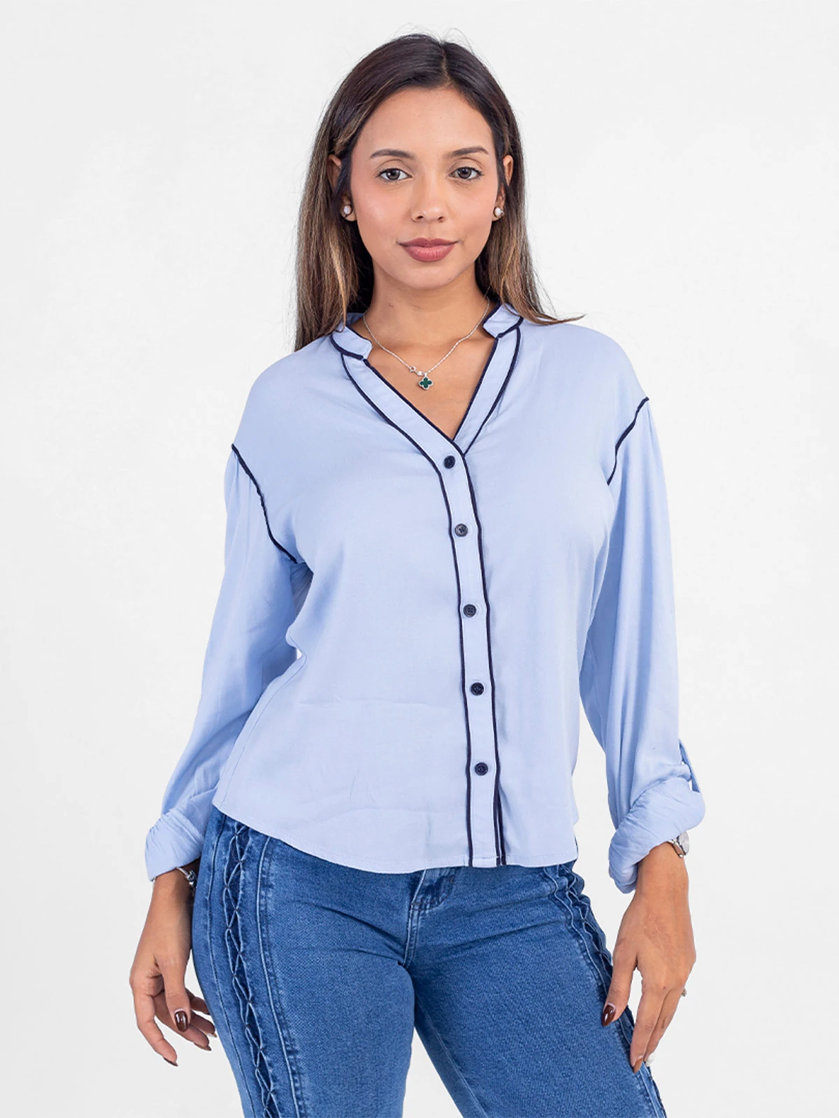 BLUSA MUJER SODA BLUES VIVIANE - 1