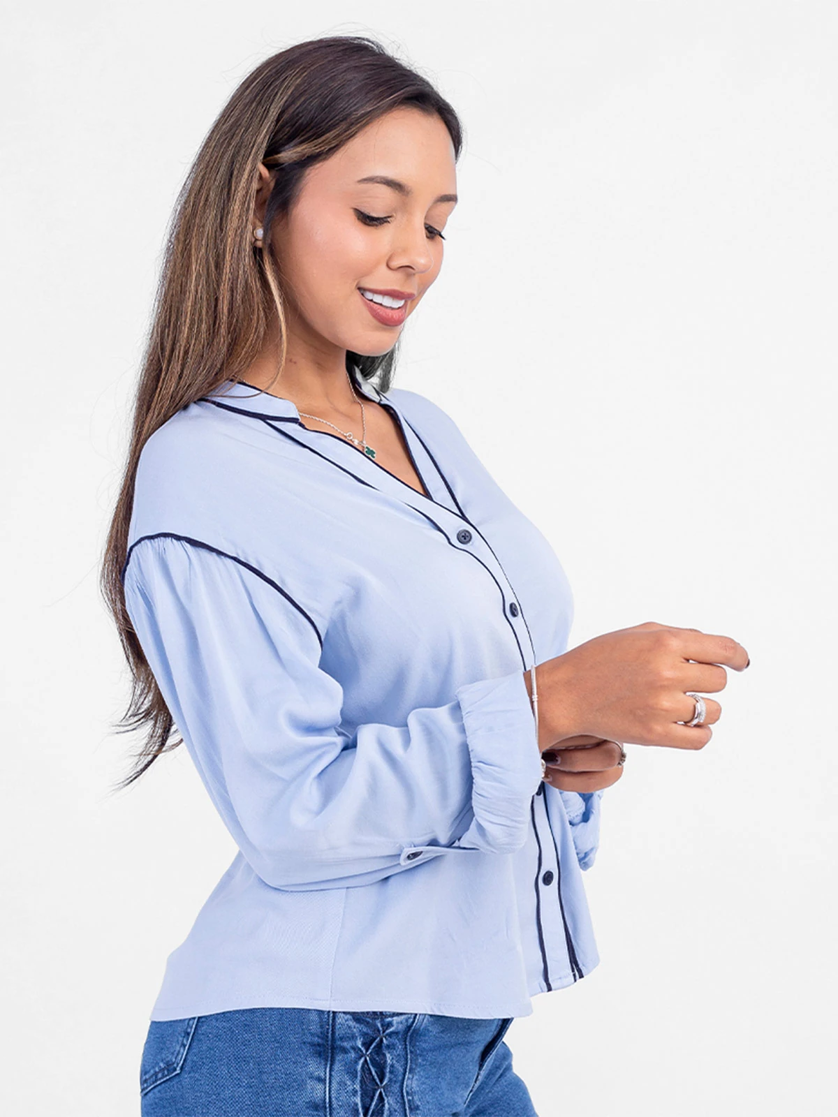 BLUSA MUJER SODA BLUES VIVIANE - 3