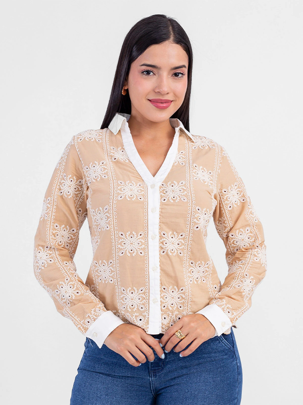 BLUSA MUJER SODA BLUES BRAMET - 1