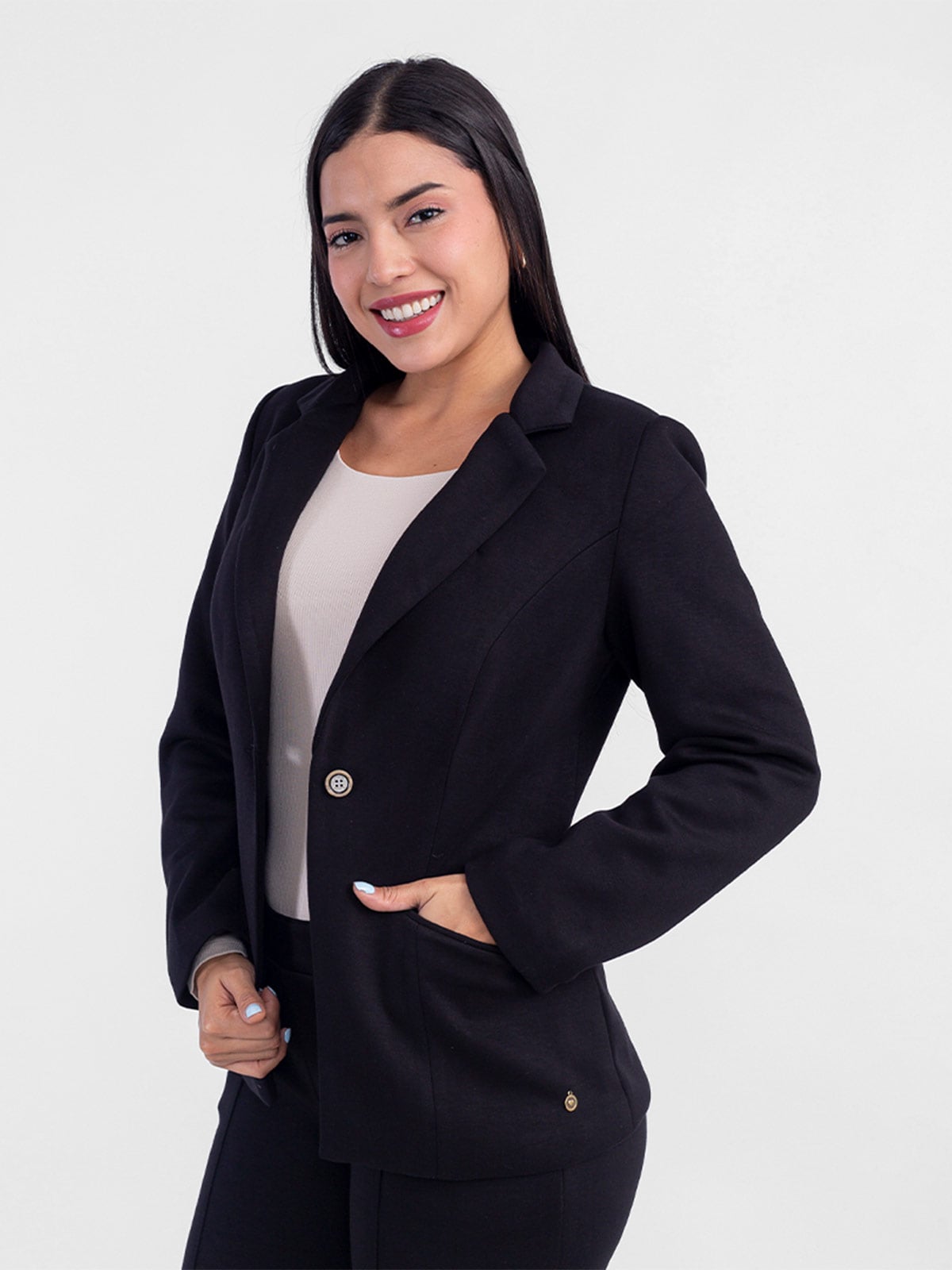 BLAZER MUJER SODA BLUES POSITANO - 3