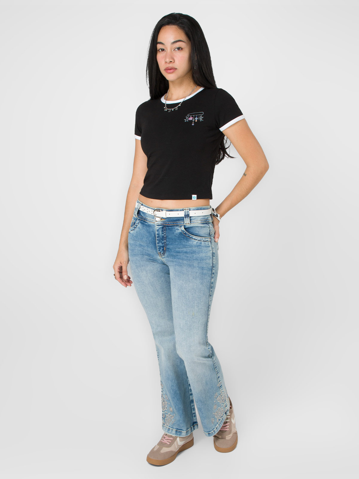 JEANS FLARE MUJER SQUEEZE - 1