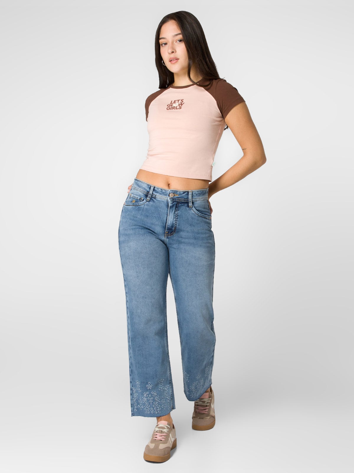 JEANS STRAIGHT MUJER SQUEEZE - 1