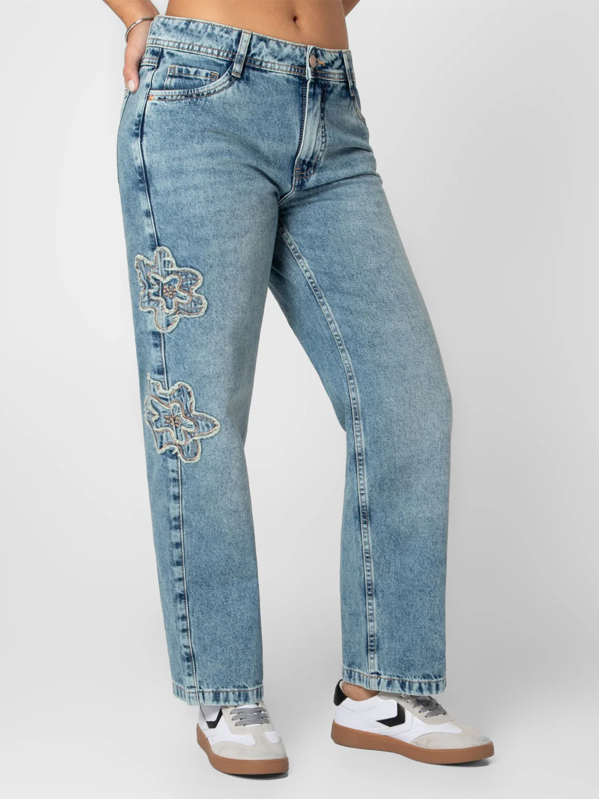 JEANS STRAIGHT MUJER SQUEEZE - 2