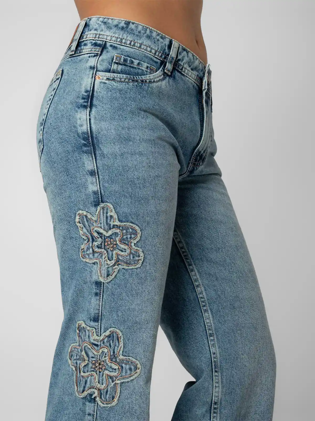 JEANS STRAIGHT MUJER SQUEEZE - 4