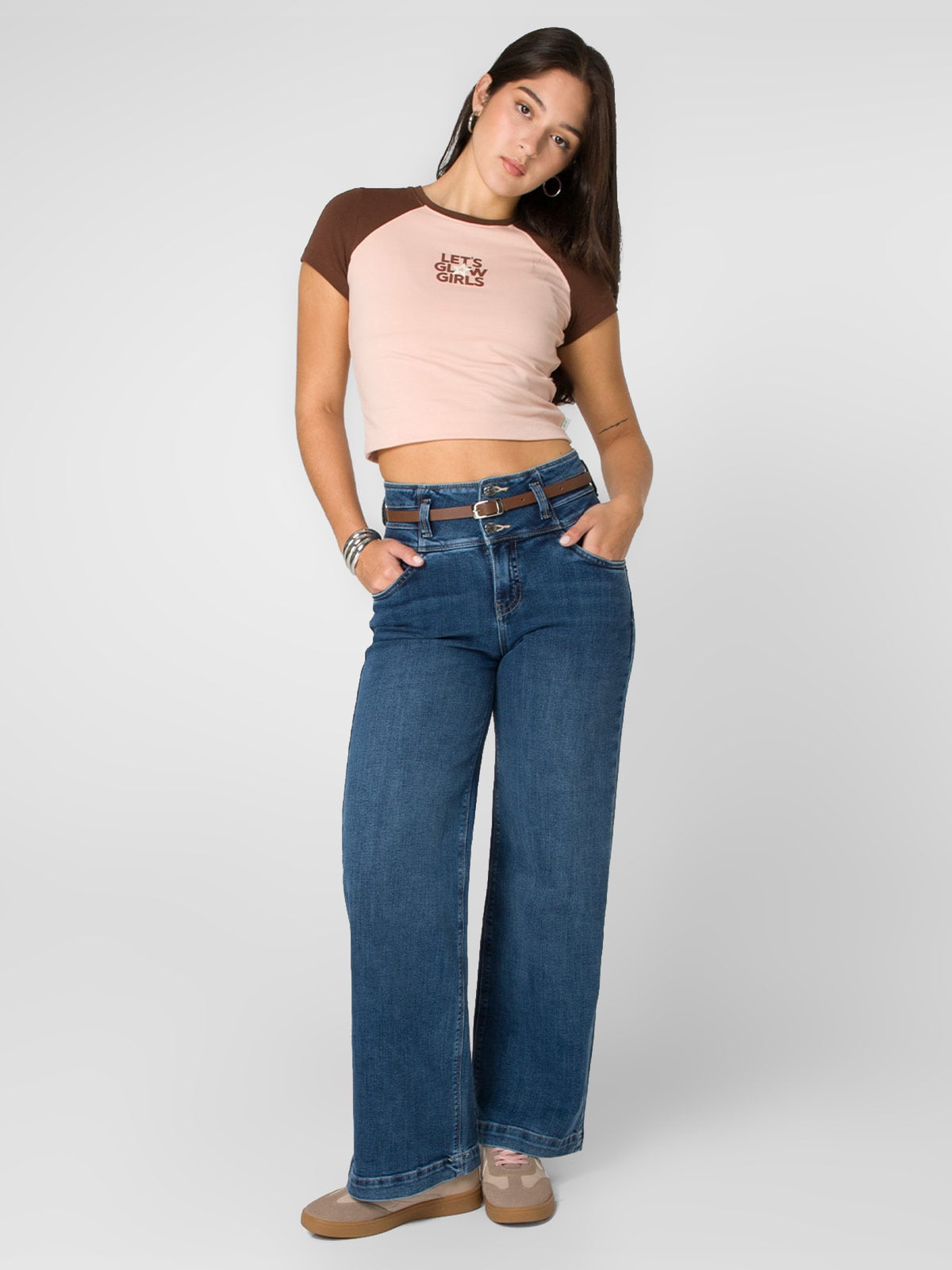 JEANS WIDE LEG MUJER SQUEEZE - 1