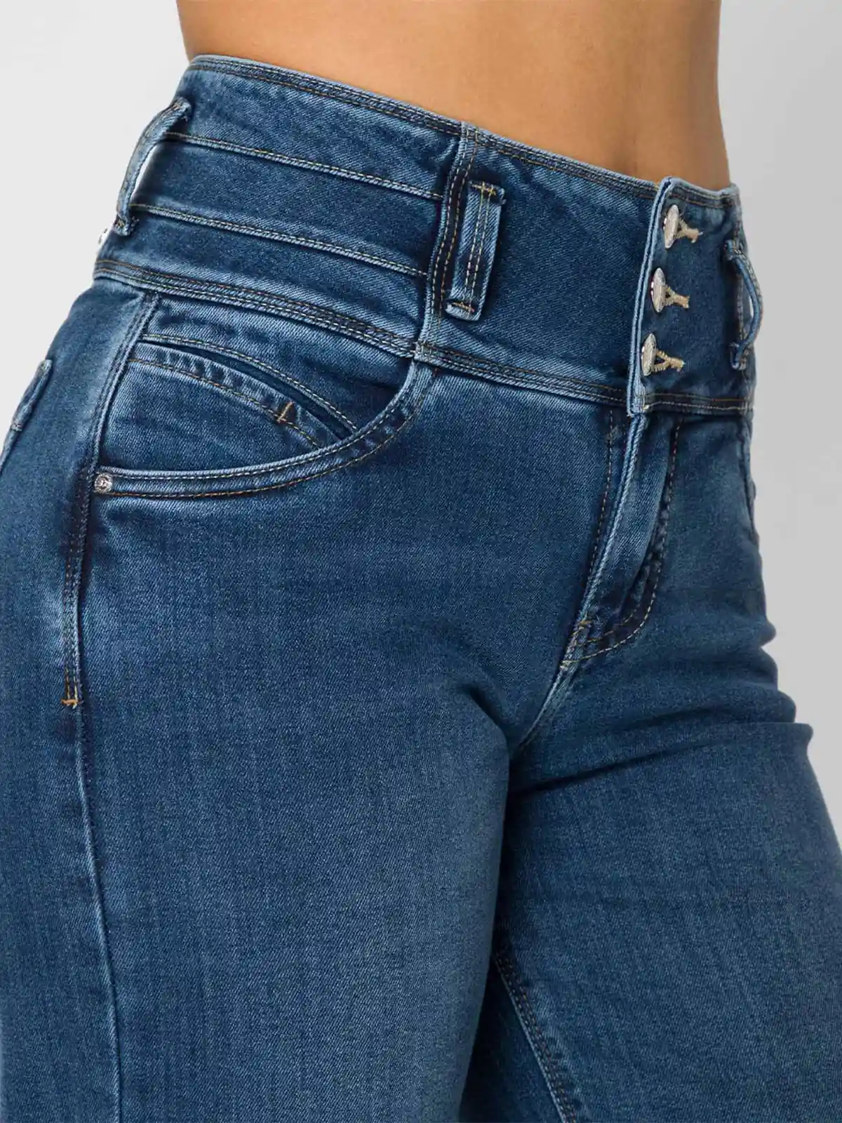 JEANS WIDE LEG MUJER SQUEEZE - 4