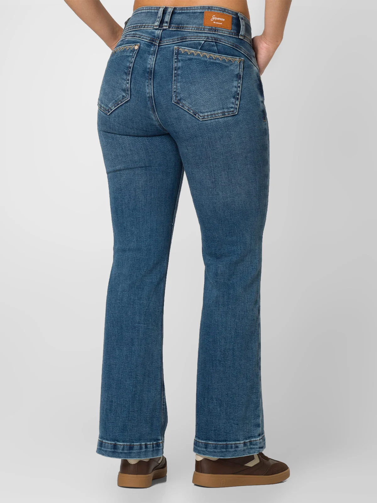 JEANS FLARE MUJER SQUEEZE - 3