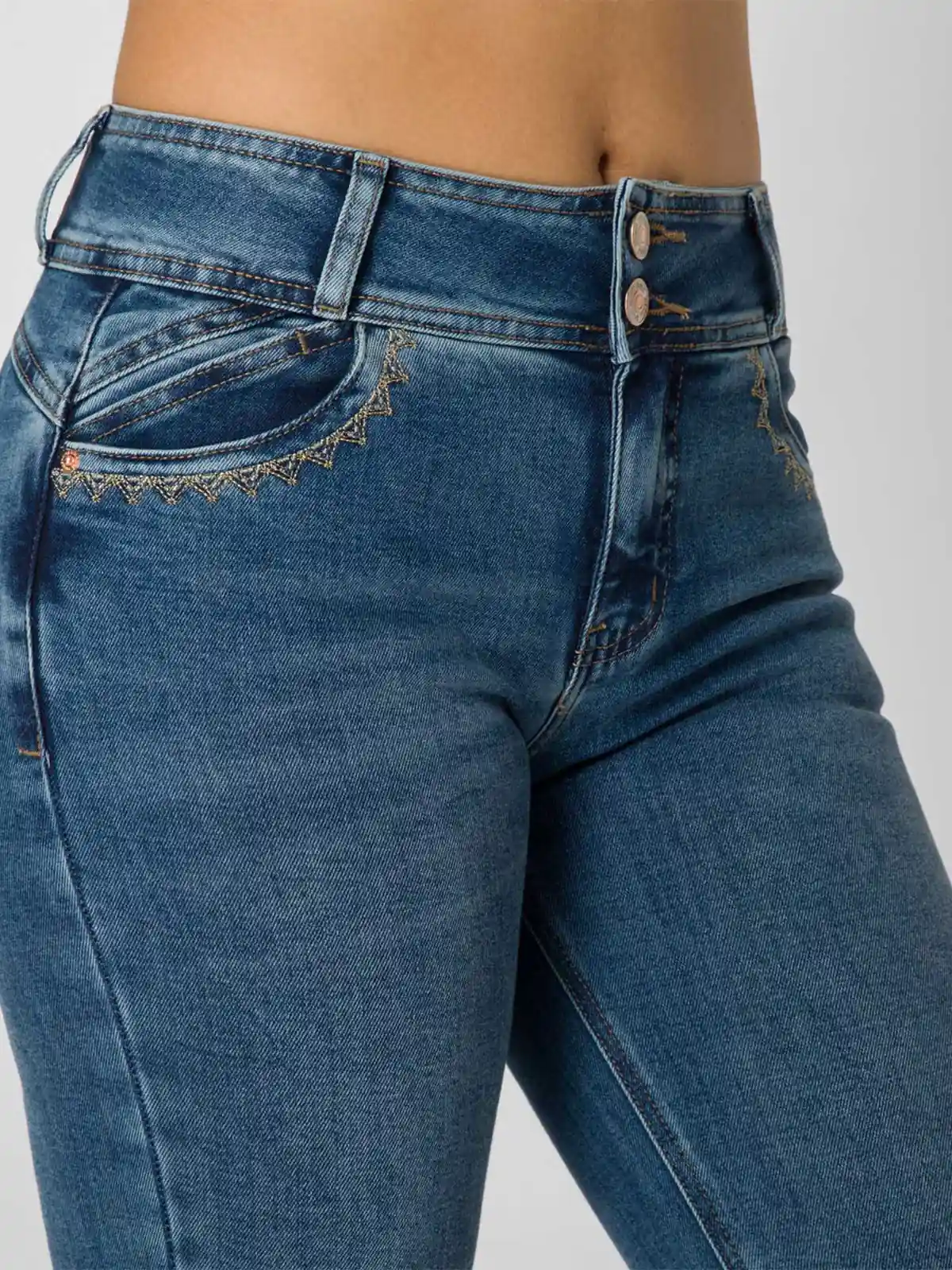 JEANS FLARE MUJER SQUEEZE - 5