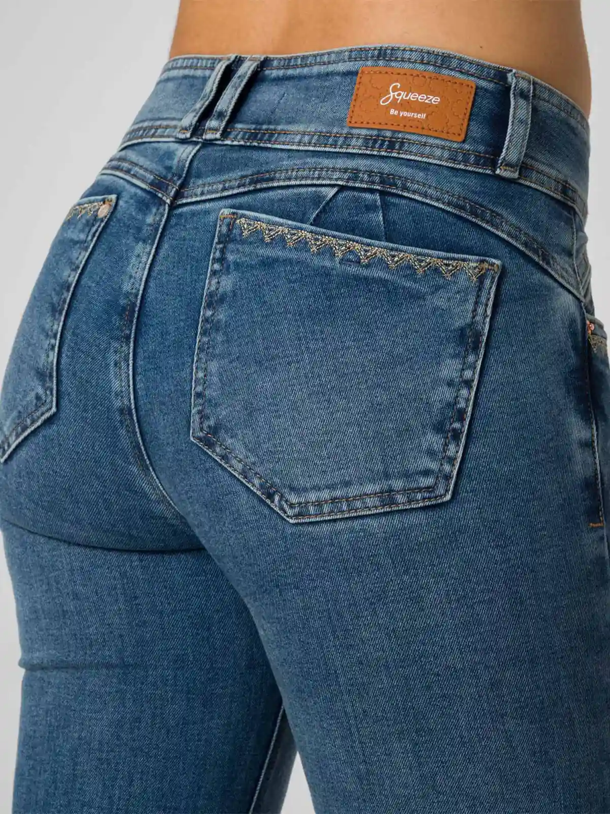 JEANS FLARE MUJER SQUEEZE - 4