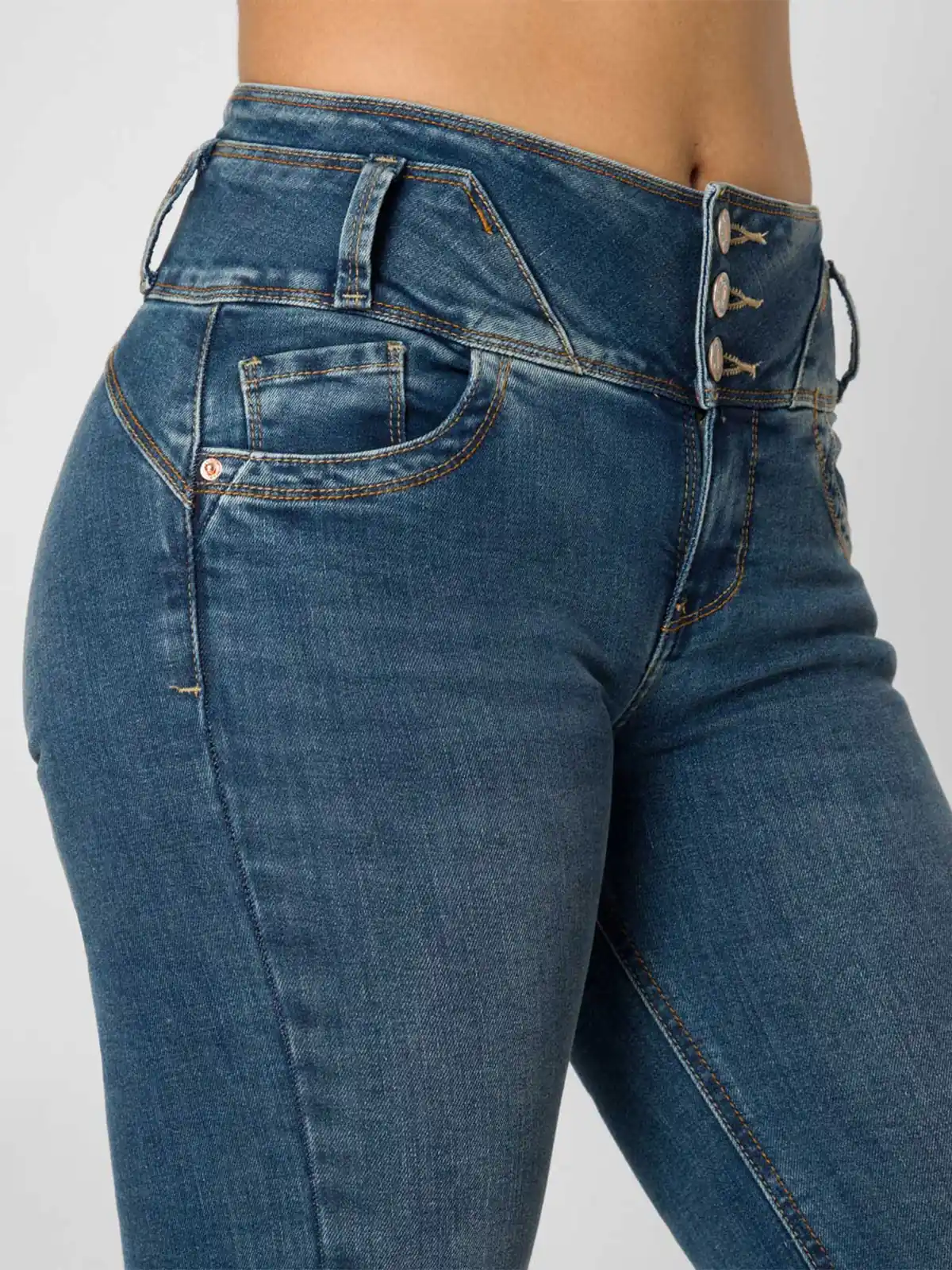 JEANS FLARE MUJER SQUEEZE - 4