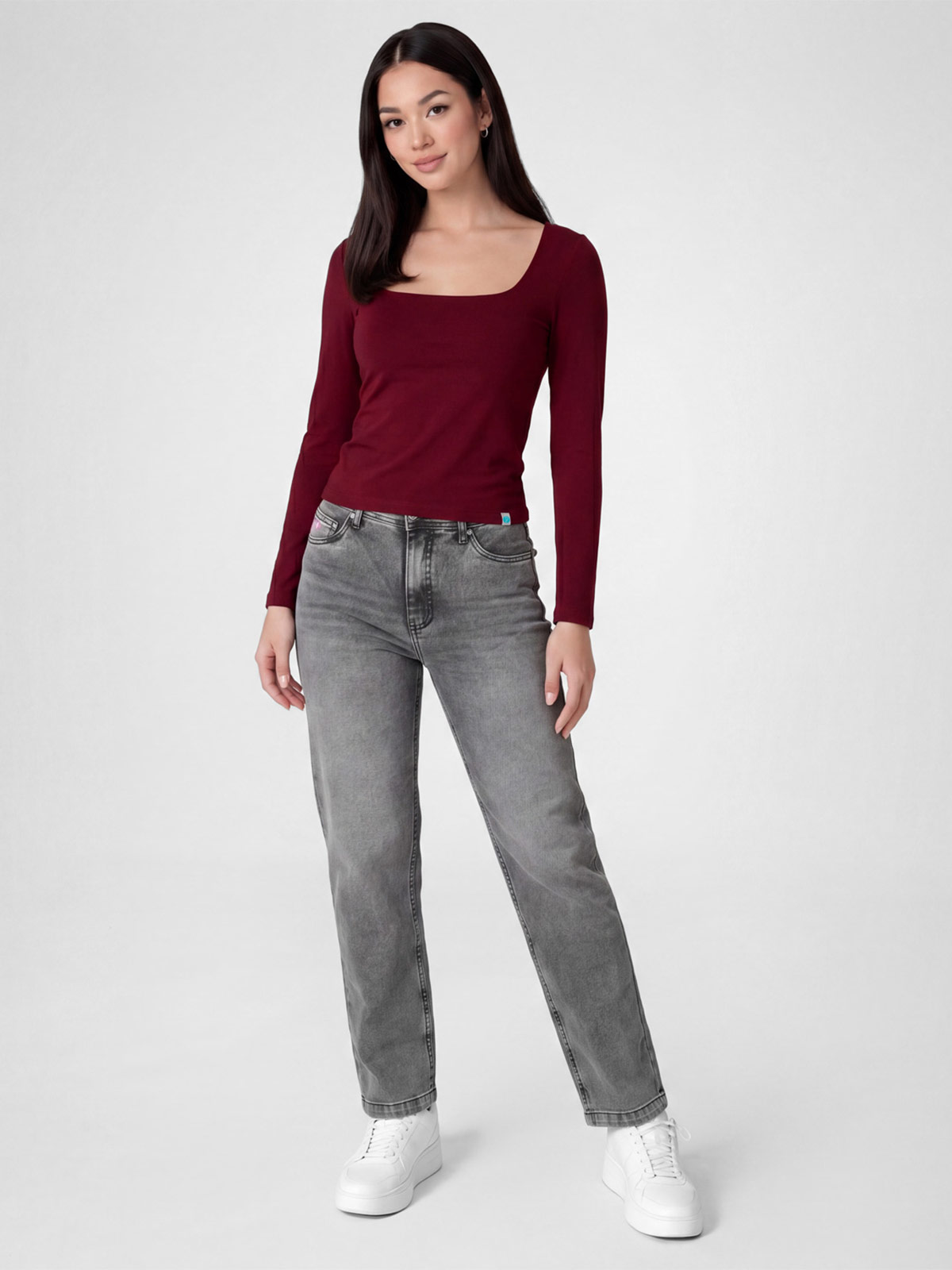 POLO MANGA LARGA MUJER SQUEEZE HALANHA - 4